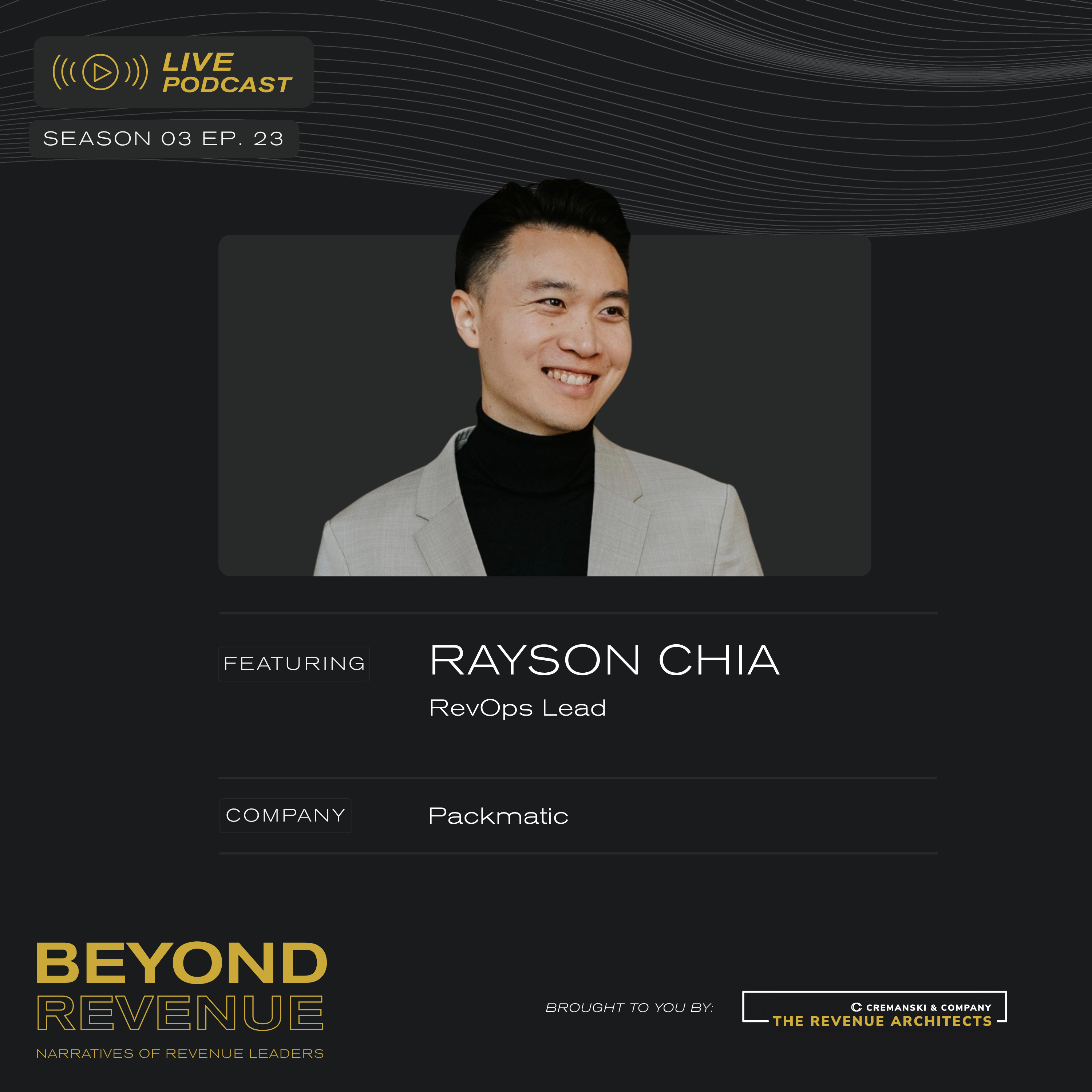 Building the Agent-Powered GTM Organisation - with Rayson Chia episode artwork