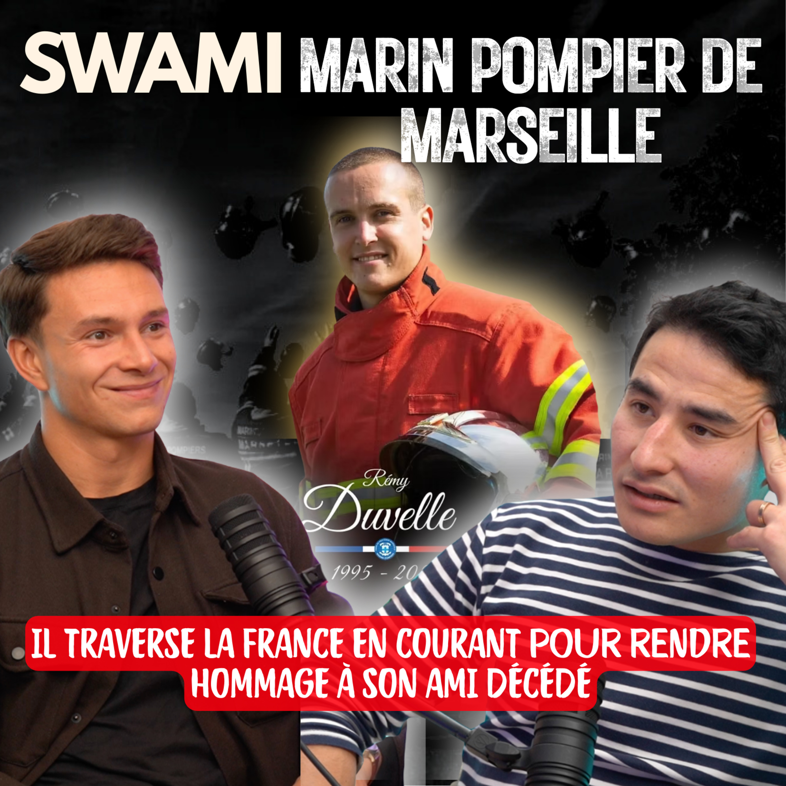 Ce marin-pompier a couru un marathon par jour pendant 1 mois en hommage à son ami décédé episode artwork