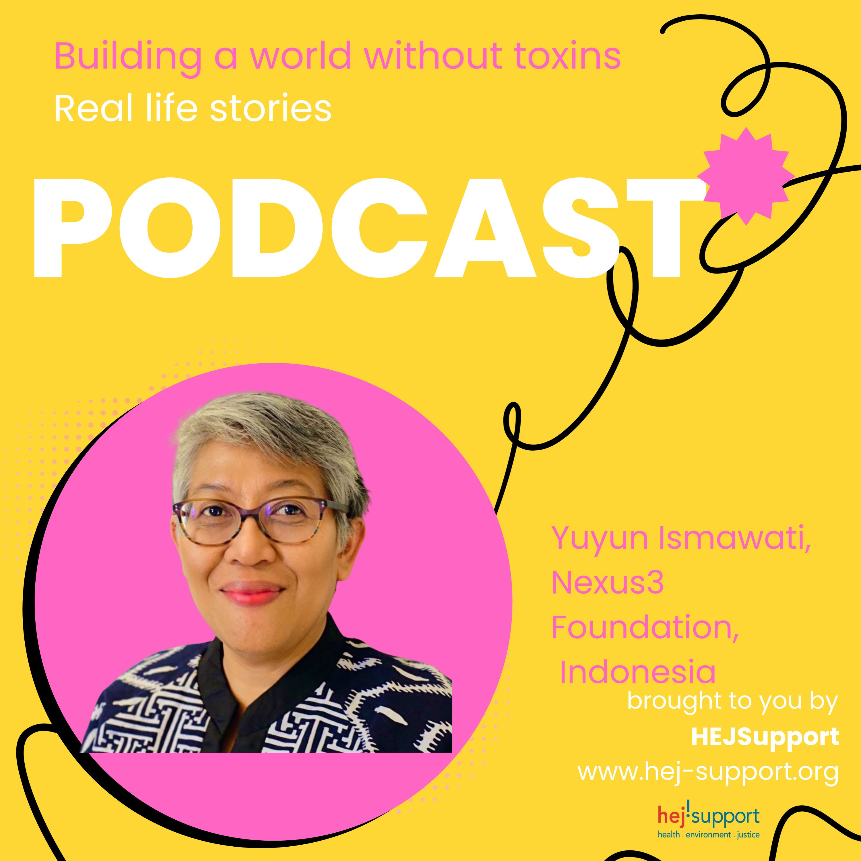Textile waste shipment to Indonesia with Yuyun Ismawati from Nexus3 Foundation episode artwork