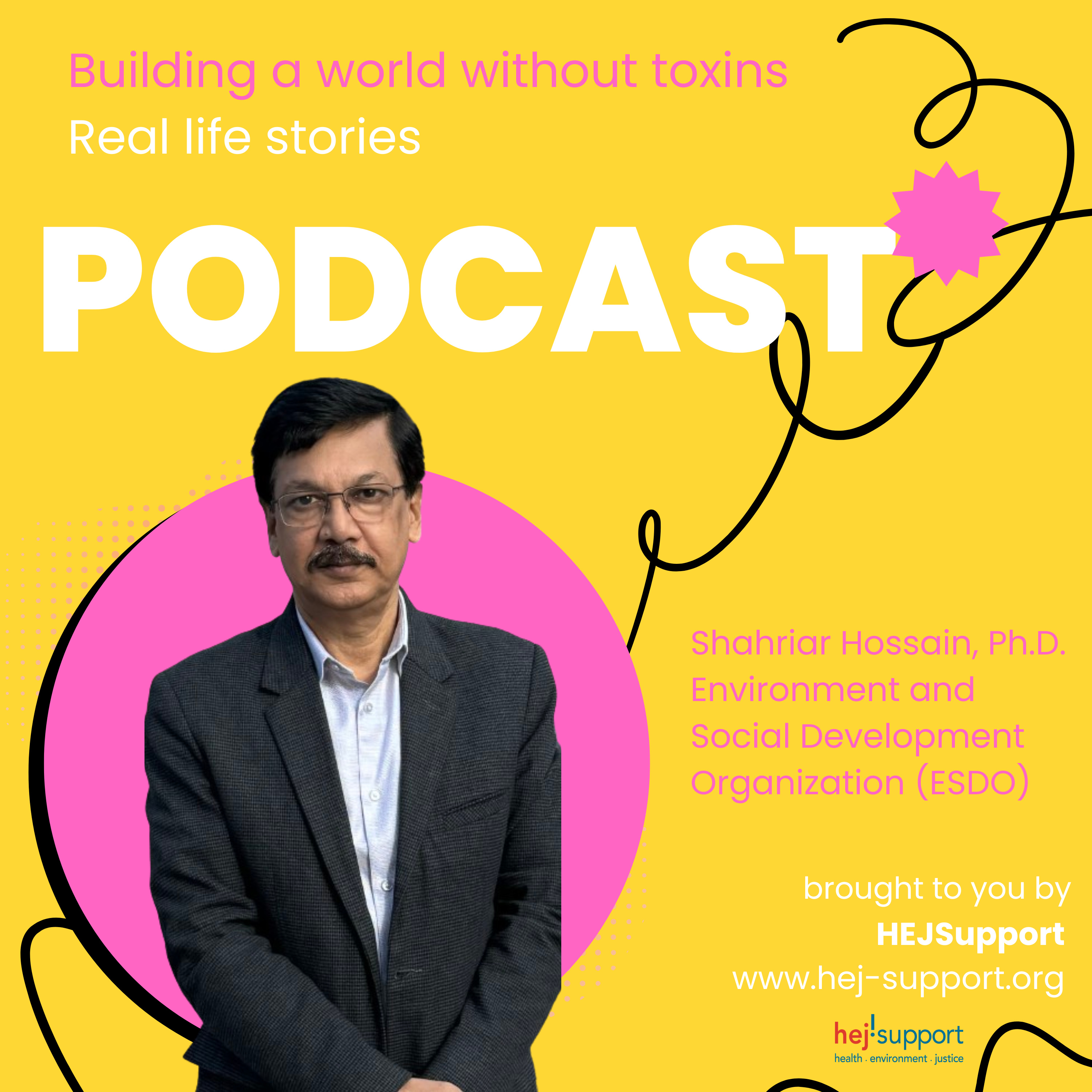Environment and health challenges of the textile industry in Bangladesh, with Dr Shahriar Hossain from ESDO in Bangladesh episode artwork