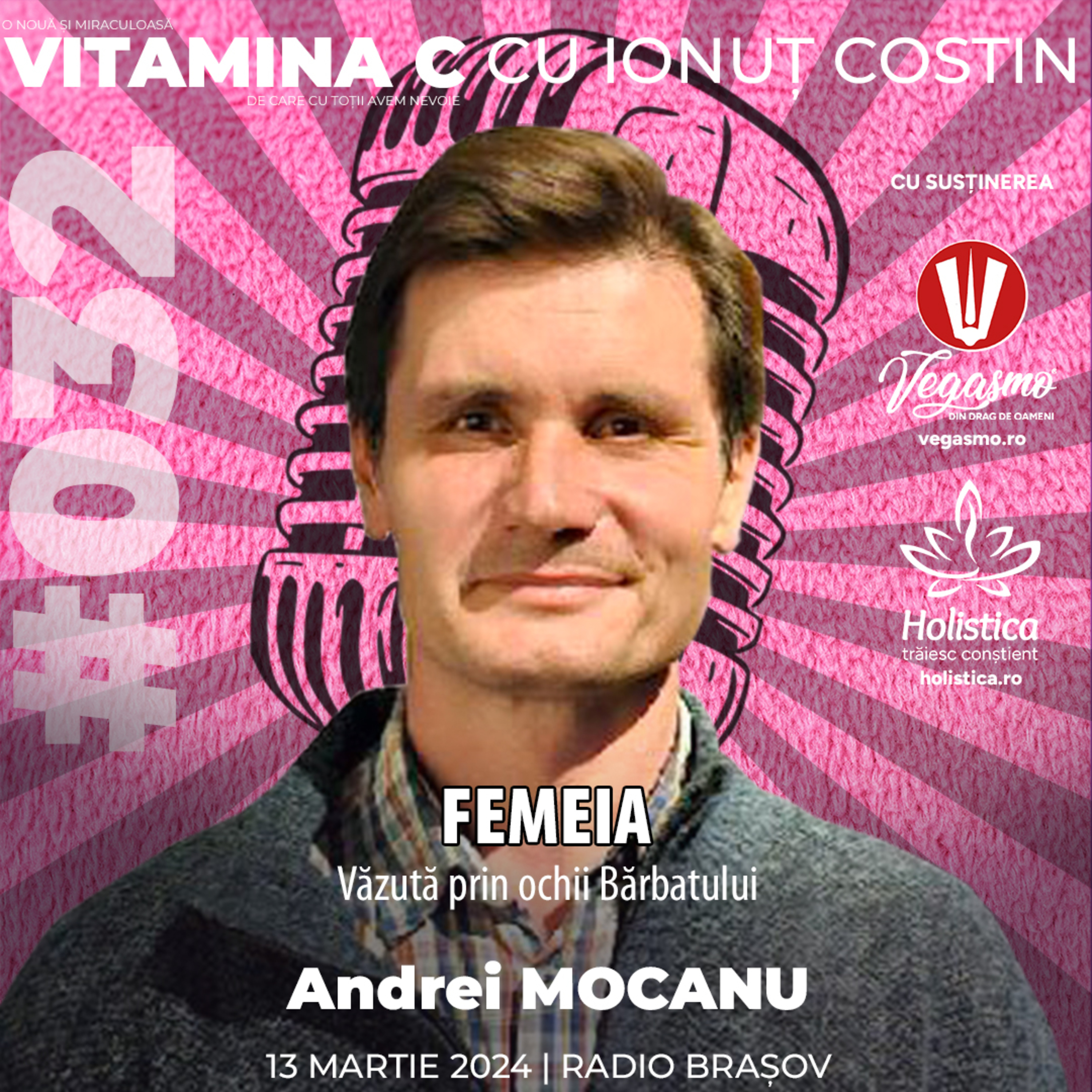 🎙️032 Adrian MOCANU | Femeia, văzută prin ochii Bărbatului #VitaminaCcuIonutCOSTIN episode artwork
