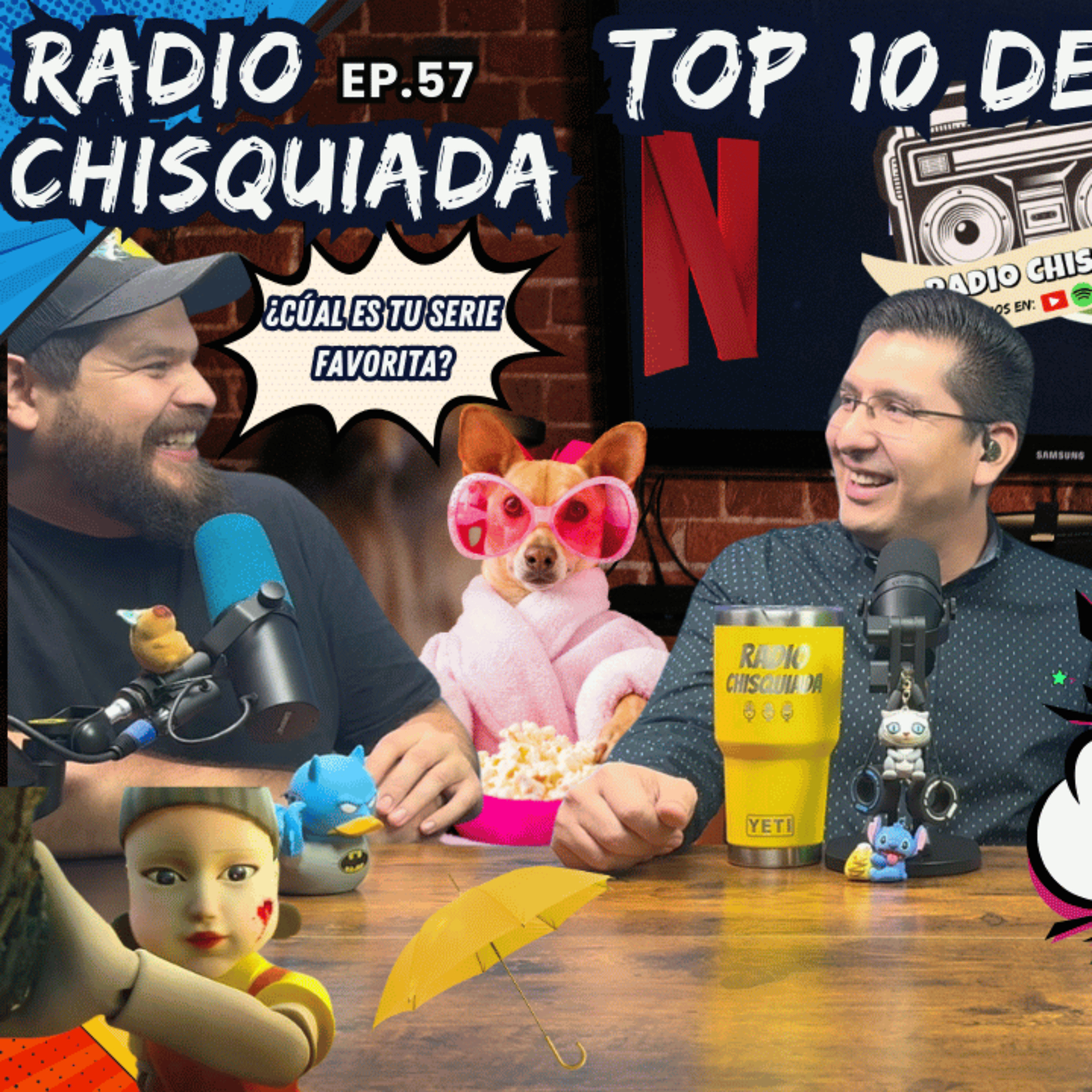 Radio Chisquiada #57 : Top 10 de Series episode artwork