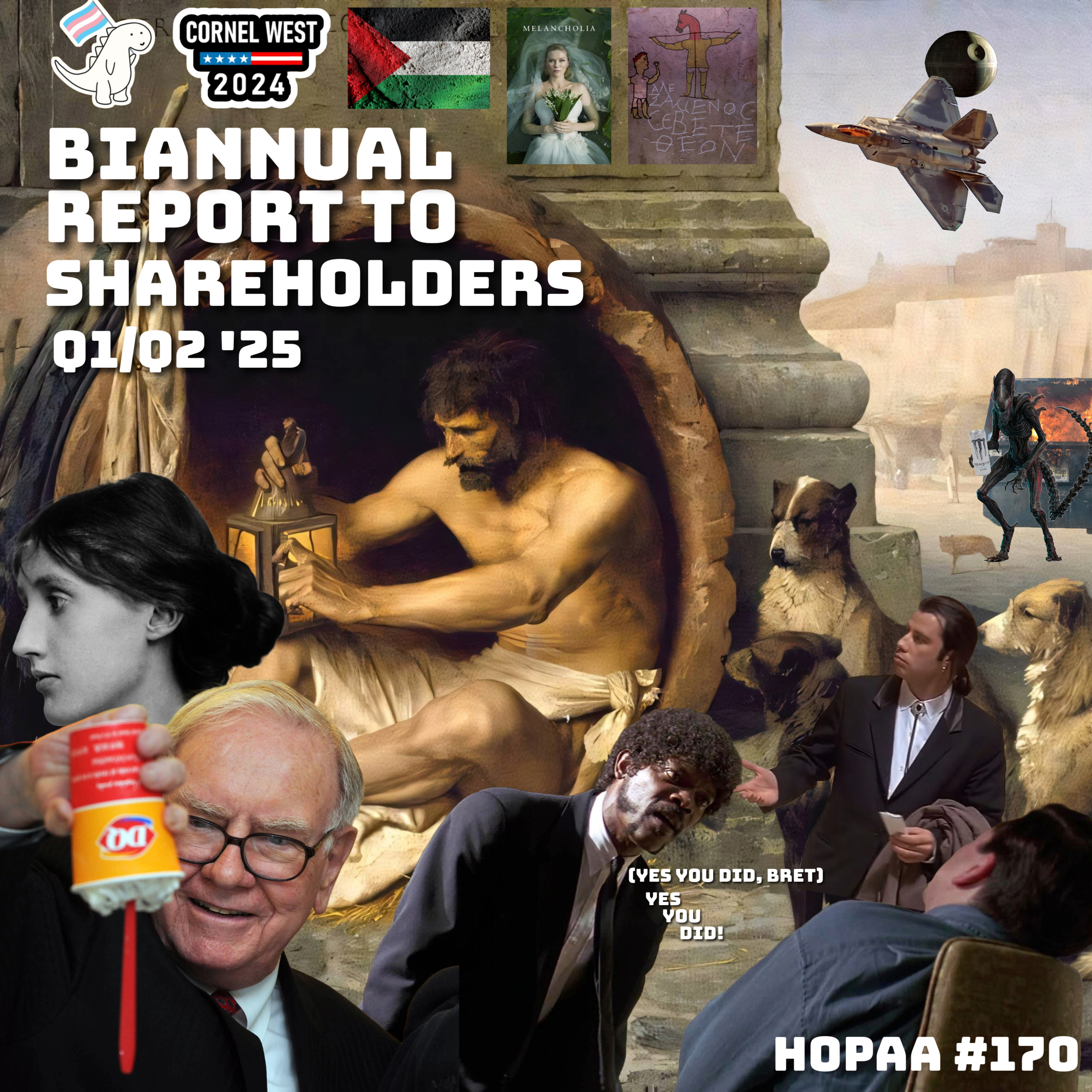 #170 - 2nd Biannual Report to the Shareholders: Roy Casagranda, Boethius, the American Terror Series, Virginia Woolf, Alasdair MacIntyre, Getting Emailed by Kn@tsies, Contrapoints, Gratitude
