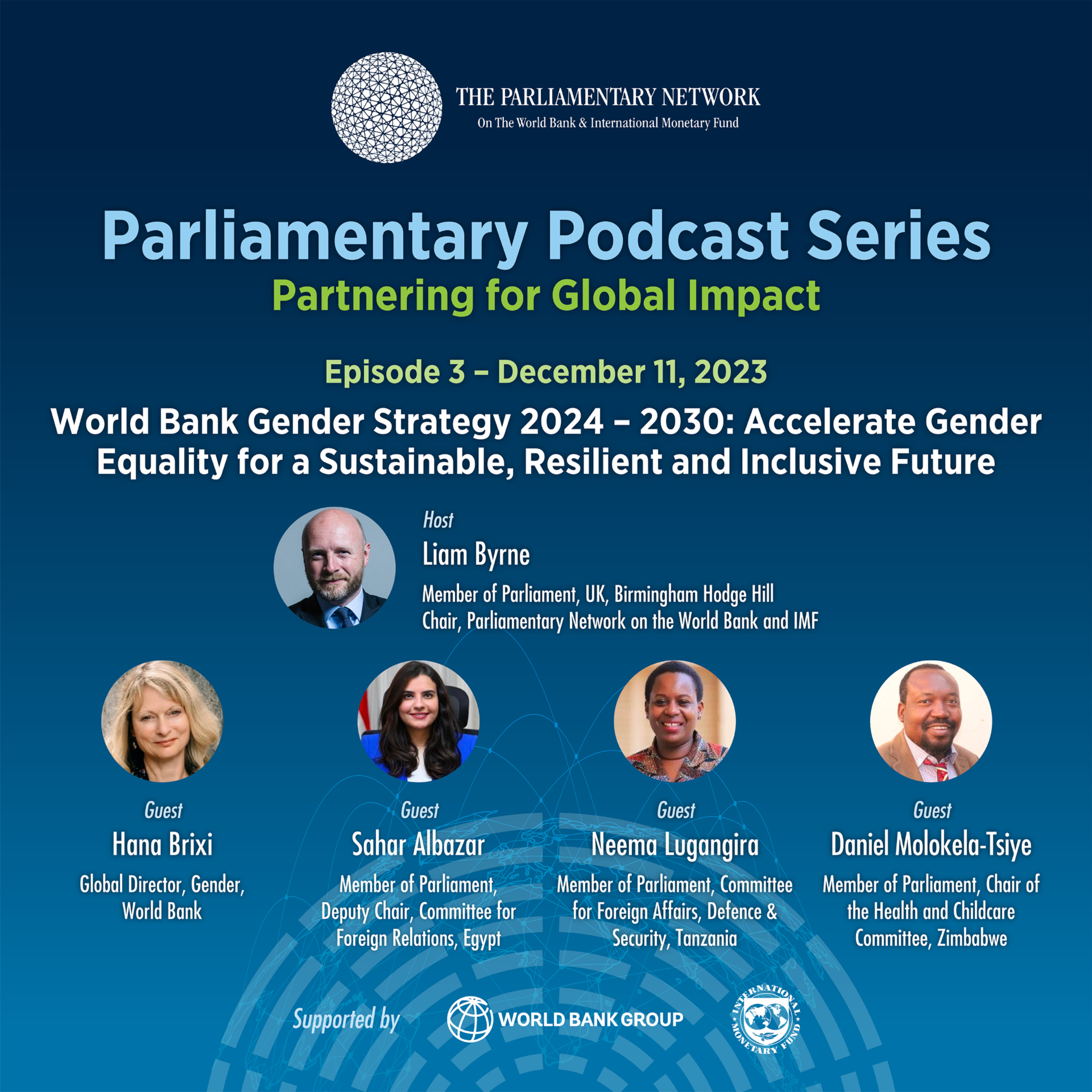 World Bank Gender Strategy 2024-2030: Accelerate Gender Equality for a Sustainable, Resilient and Inclusive Future episode artwork