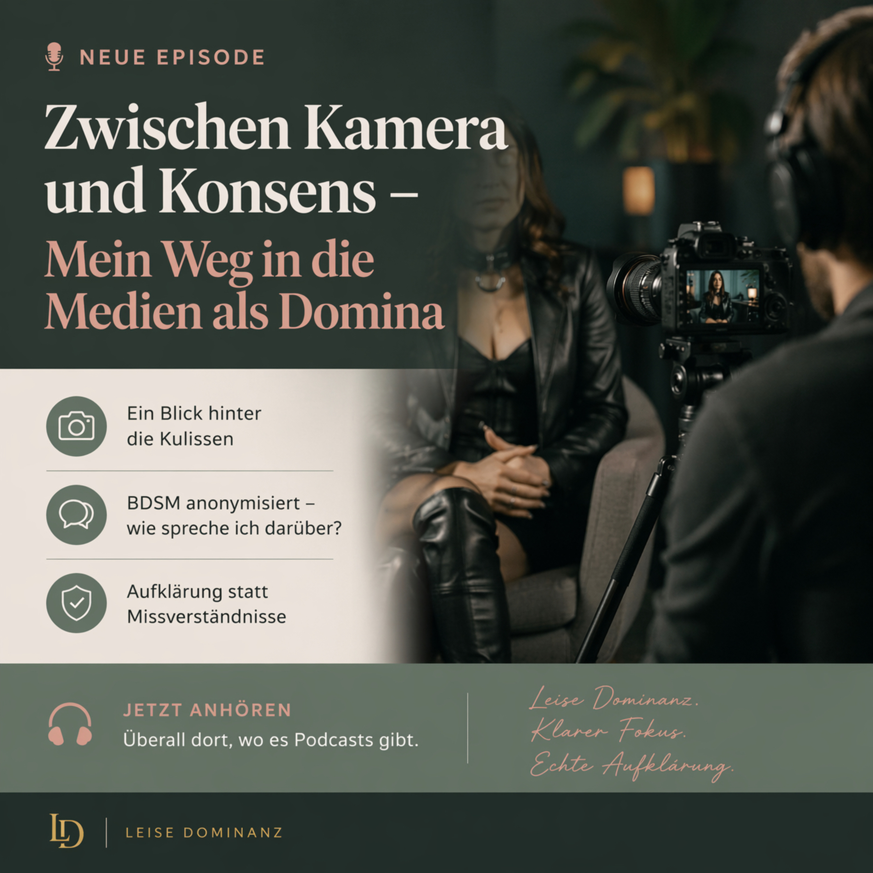 Zwischen Kamera und Konsens – Mein Weg in die Medien als Domina episode artwork