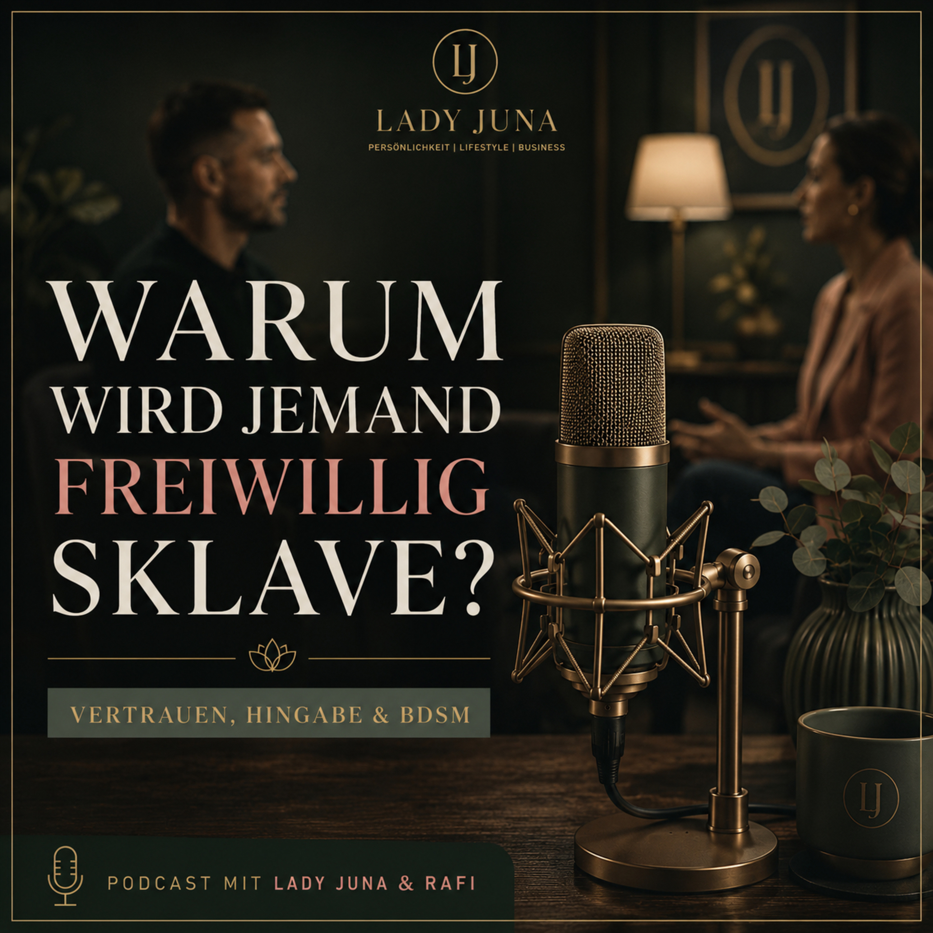 Warum wird jemand freiwillig Sklave? BDSM, Hingabe & Vertrauen | Lady Juna Podcast episode artwork