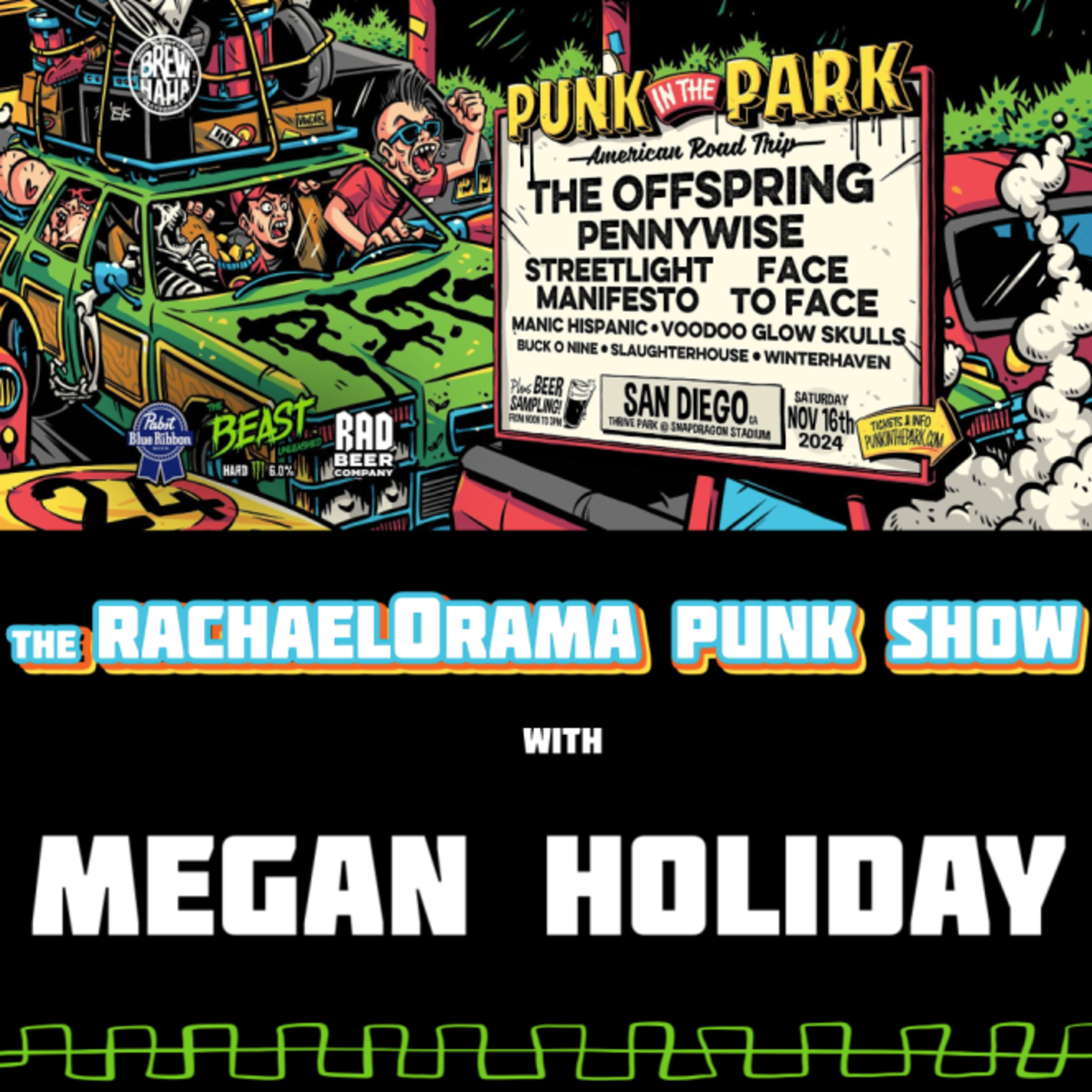 Punk in the Park w/ Megan Holiday episode artwork