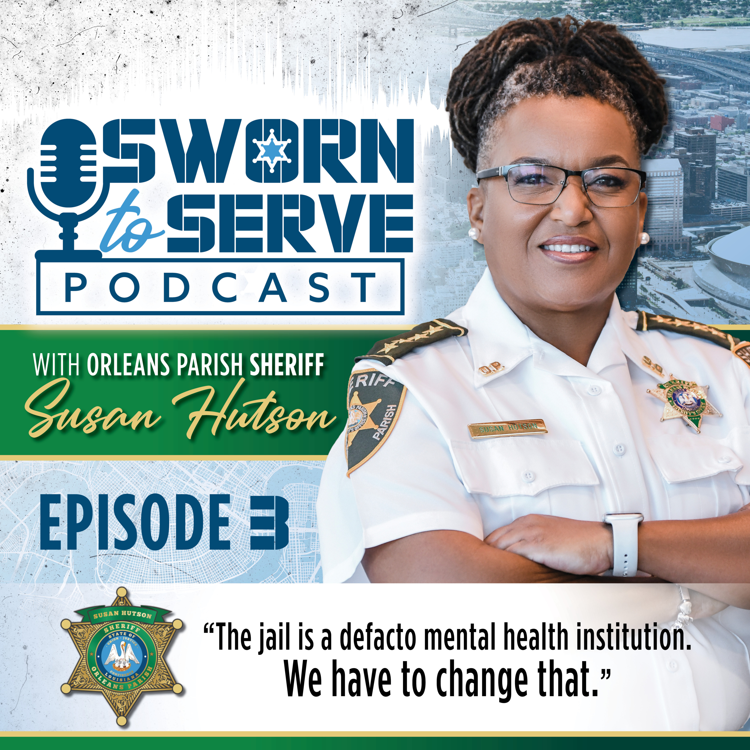 "The jail is a defacto mental health institution. We have to change that." episode artwork