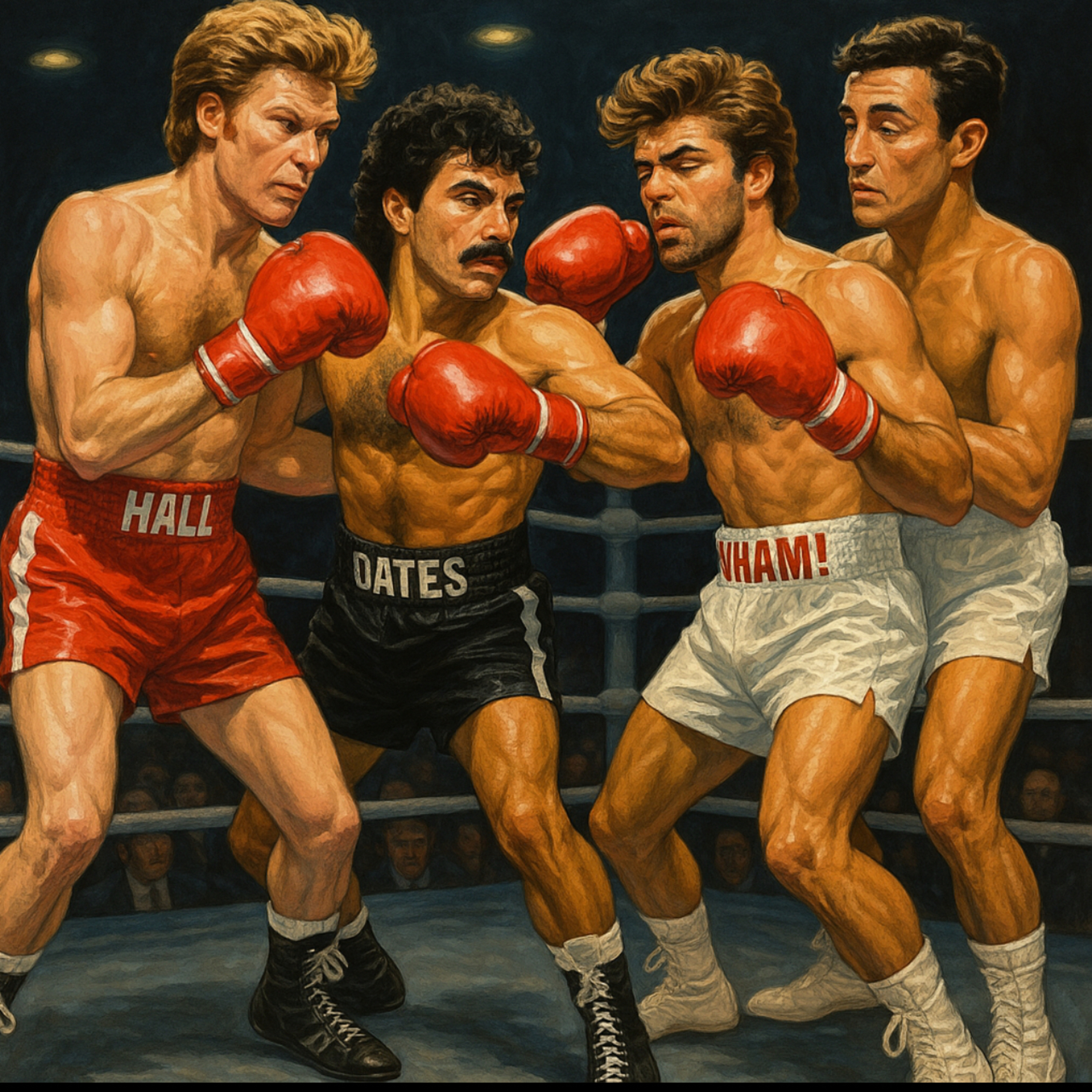 Fight Night: Dynamic Duos (Hall and Oates vs Wham!) episode artwork