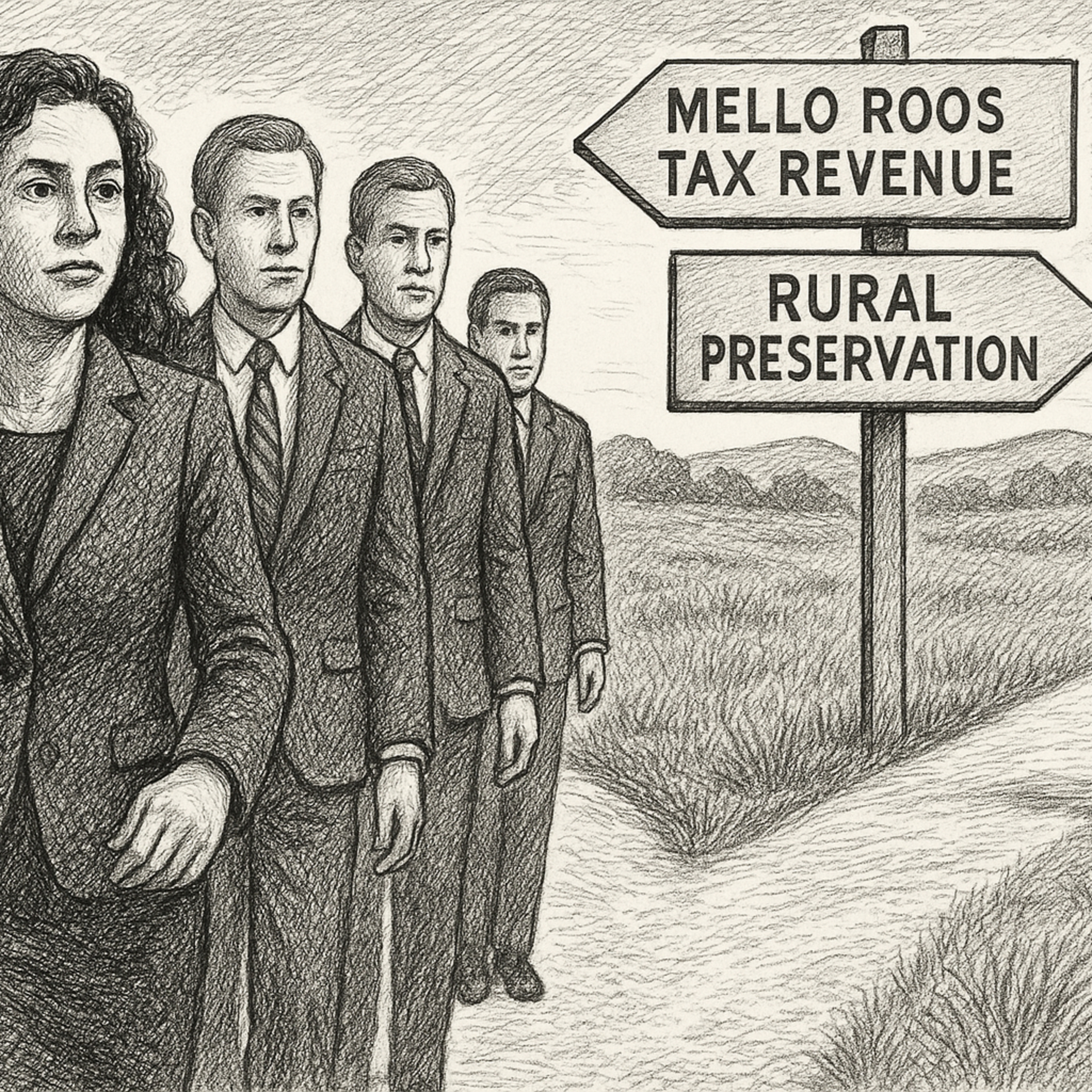 Will they choose Mello Roos easy money or rural preseveration? episode artwork
