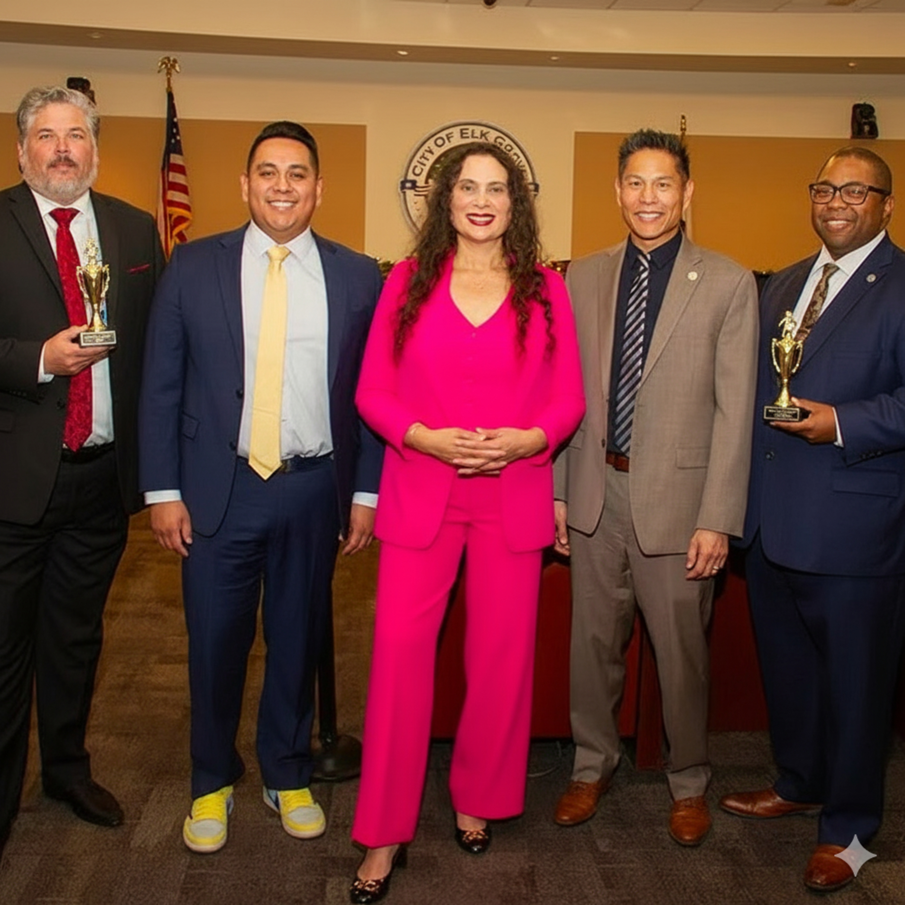Participation trophies for elected officials fulfilling their sworn duties episode artwork