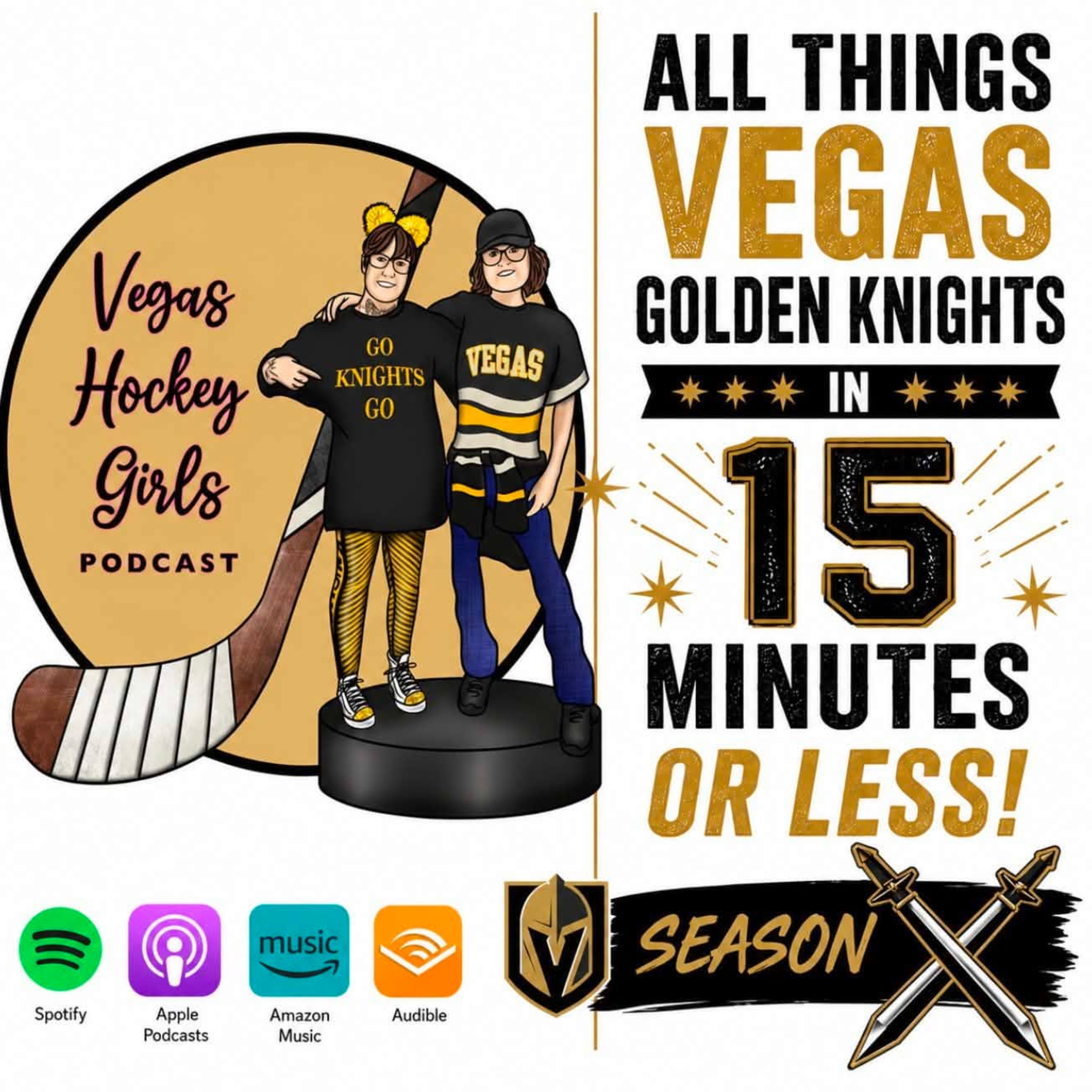 Vegas Golden Knights Season X it's HOCKEY MONTH!  episode artwork