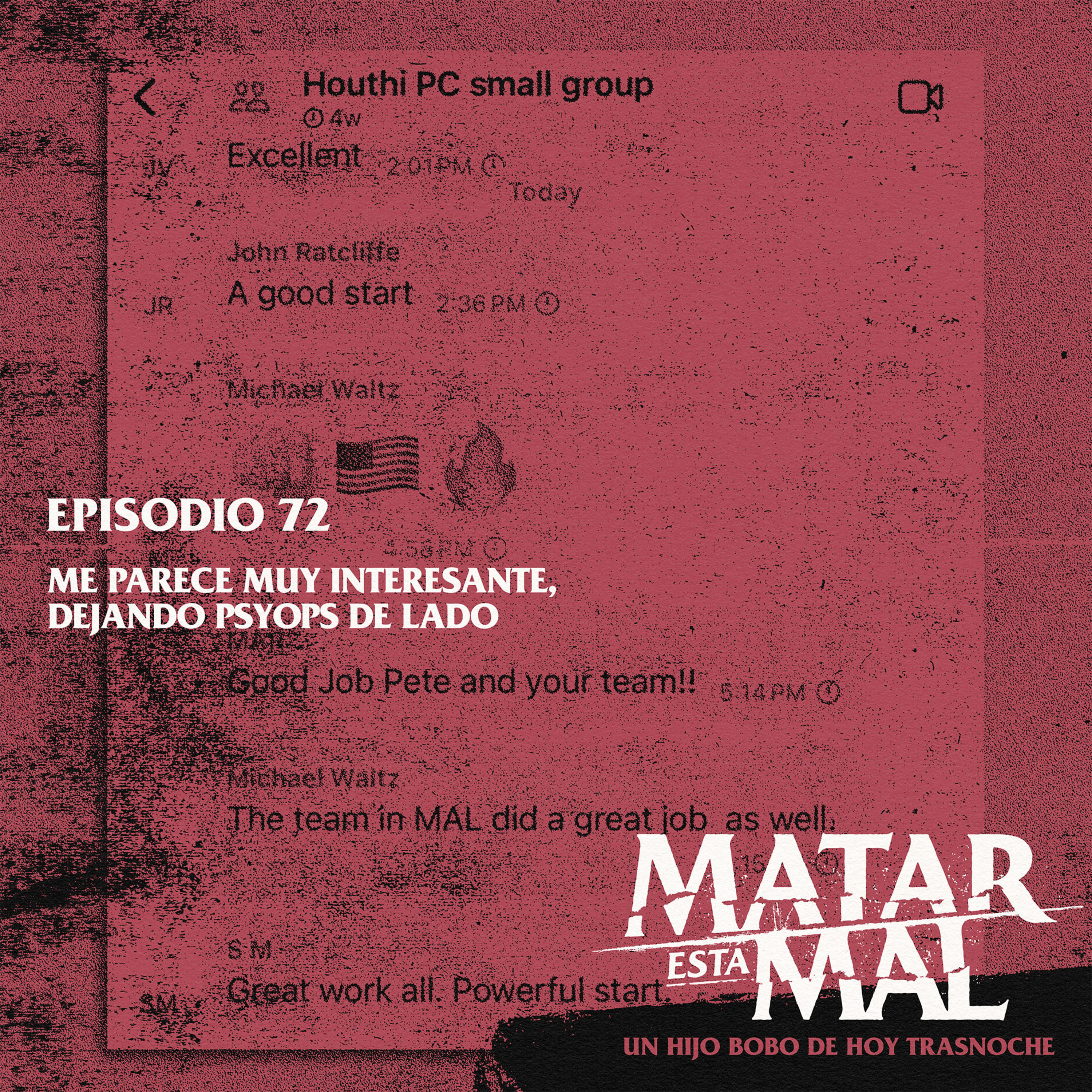 72: Me parece muy interesante, dejando psyops de lado episode artwork