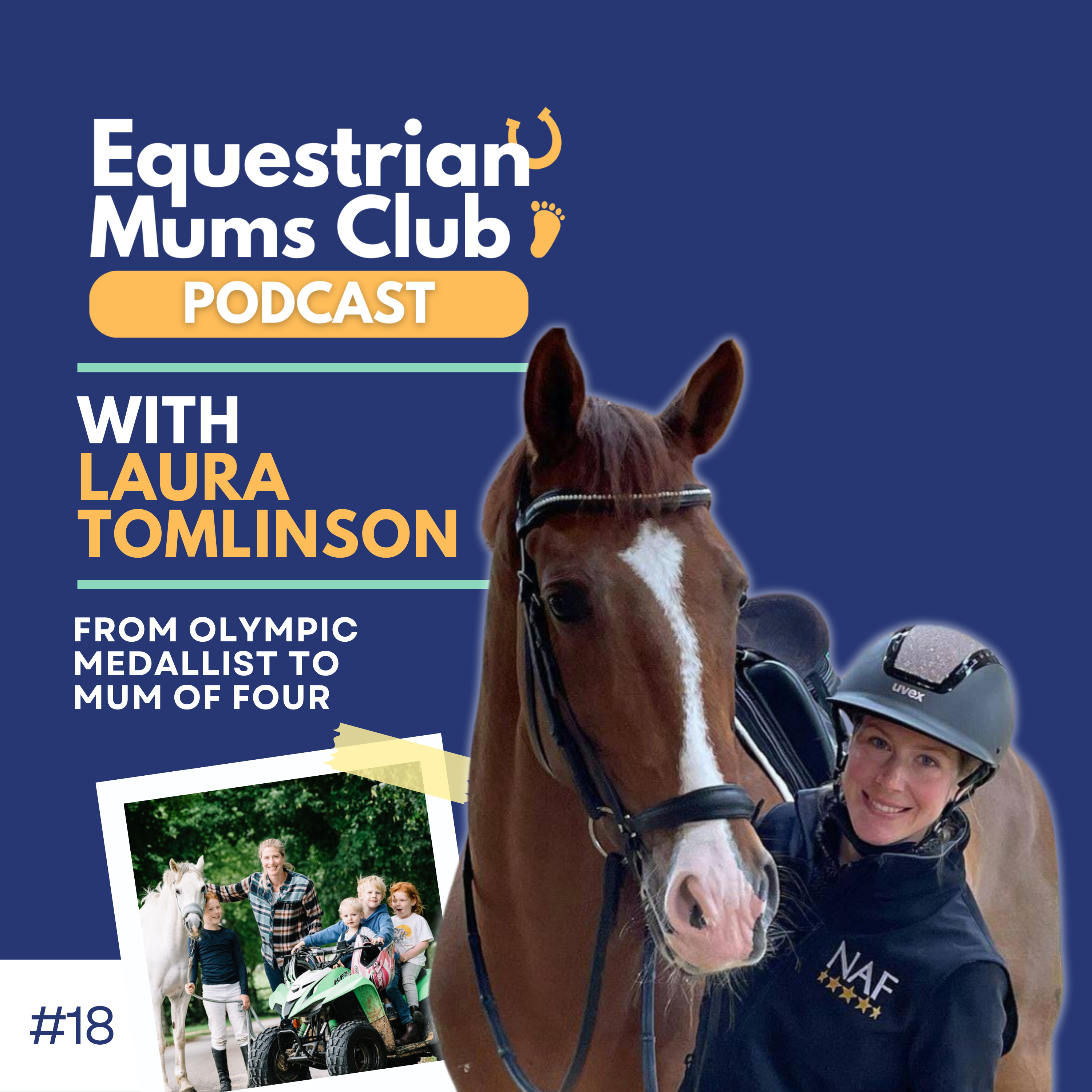 #18 From Olympic medallist to mum of four | Chat with Laura Tomlinson MBE
