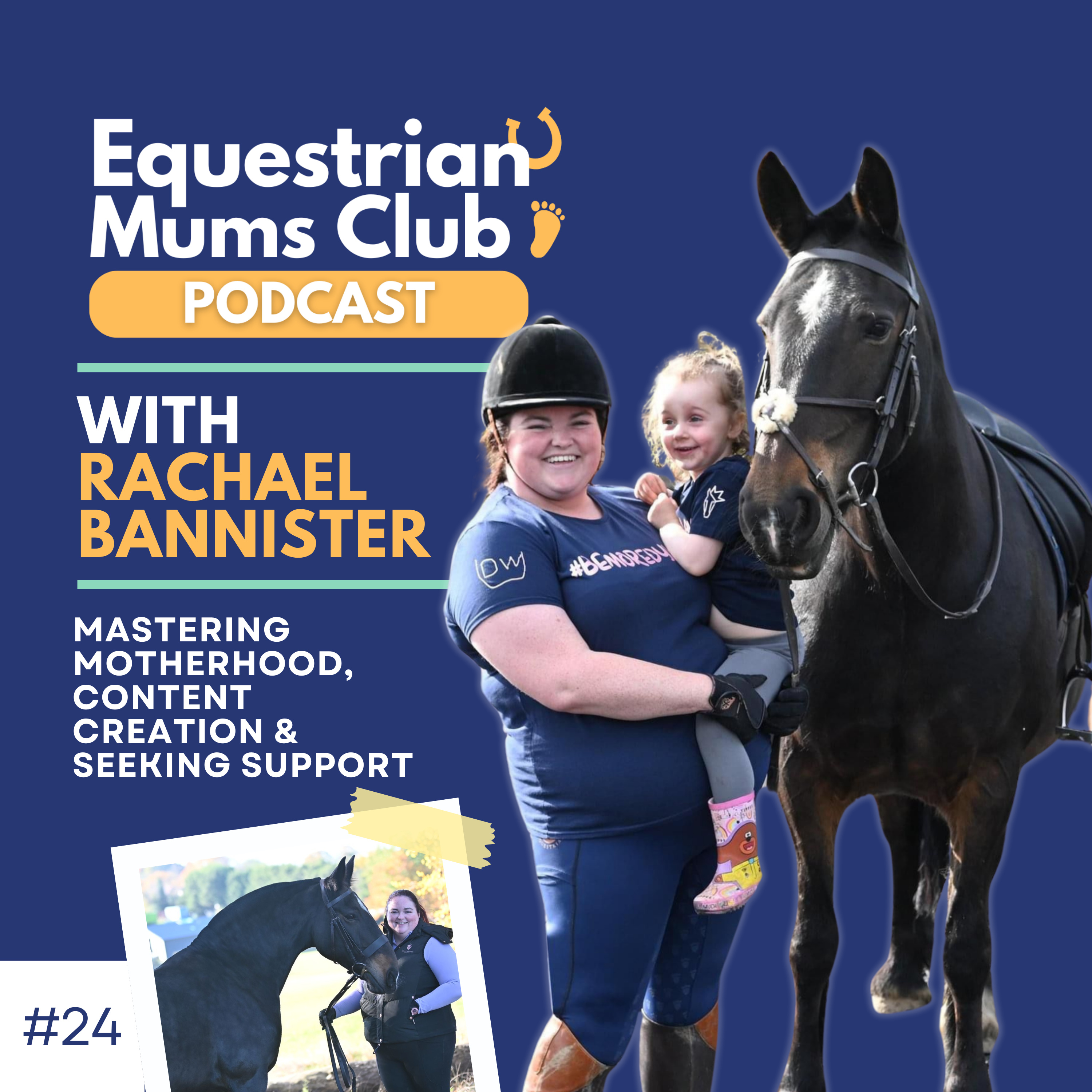 #24 Mastering motherhood, content creation & seeking support | Chat with Rachael Barnett (aka Ray the Goth!) episode artwork