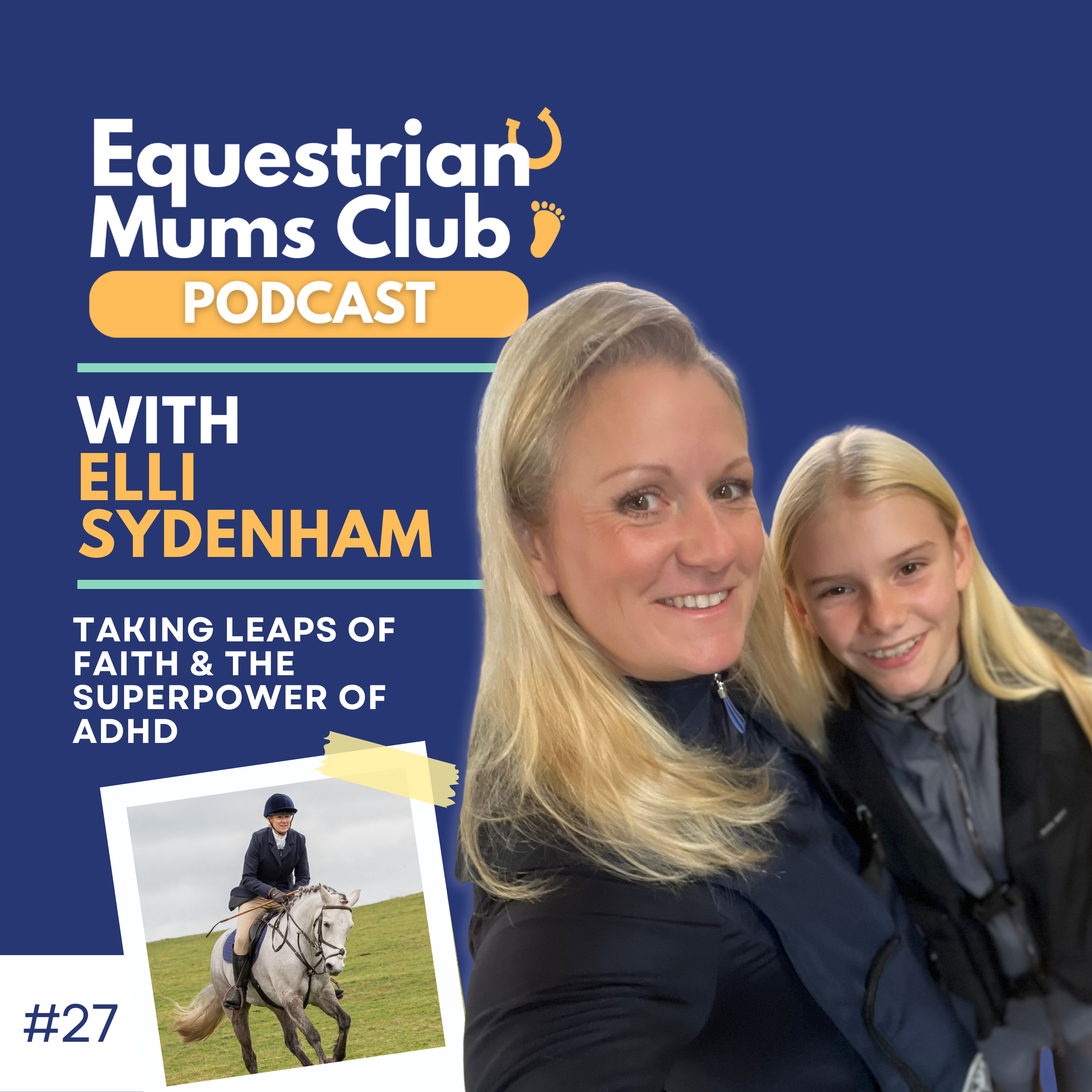 #27 Taking leaps of faith & the superpower of ADHD | Chat with Elli Sydenham episode artwork
