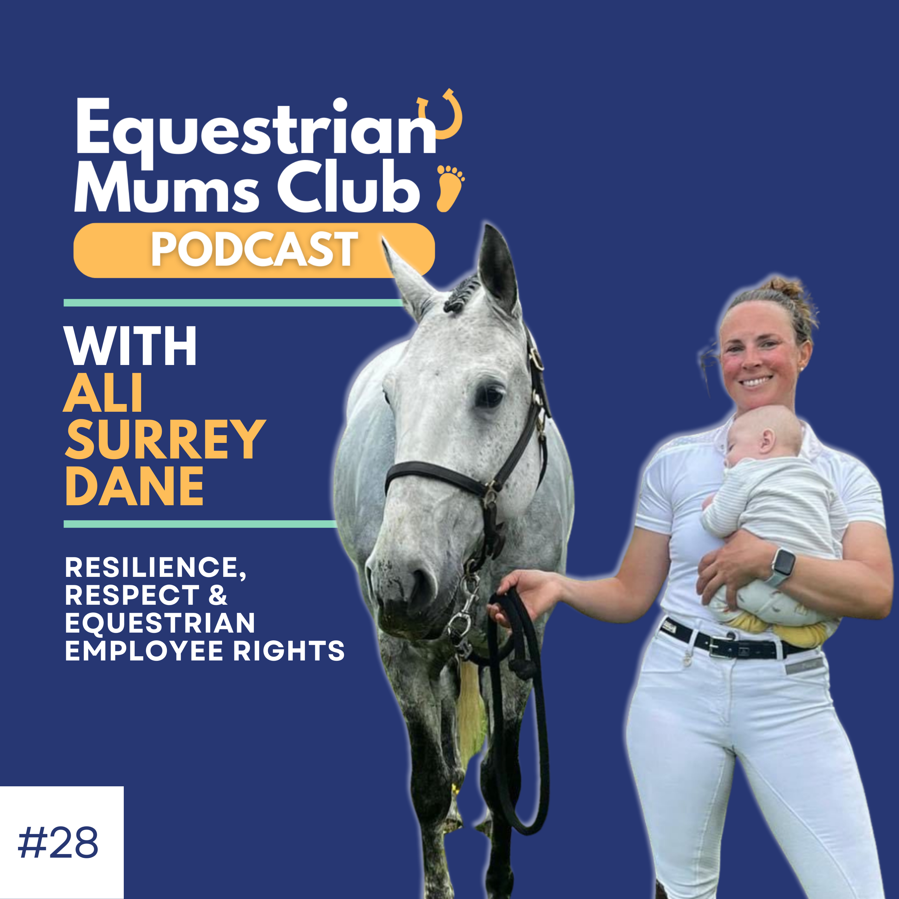 #28 Resilience, respect & equestrian employee rights | Chat with Ali Surrey Dane episode artwork