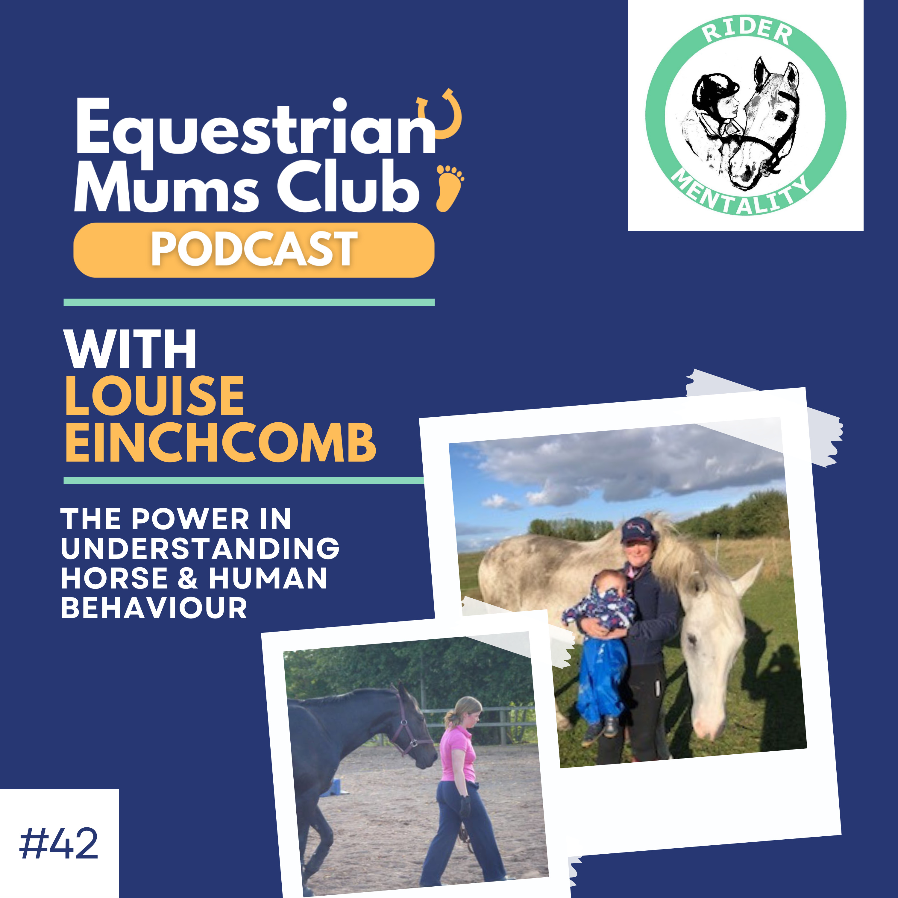 #42 The power in understanding horse & human behaviour | Chat with Louise Einchcomb episode artwork