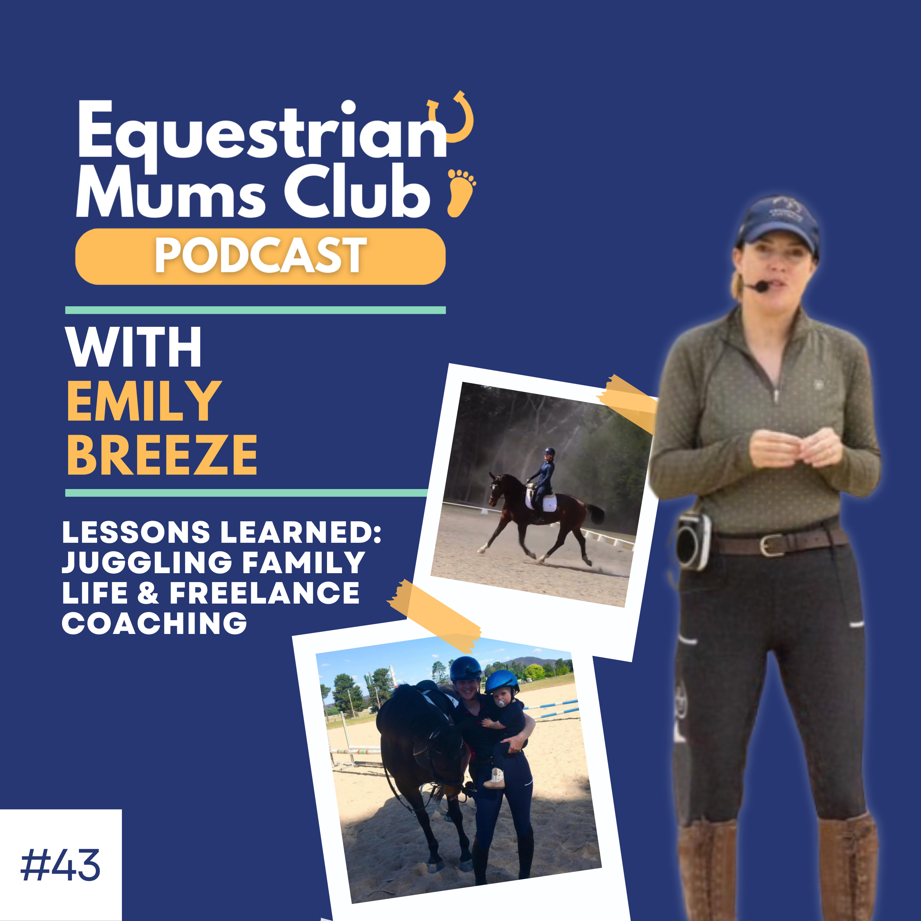#43 Lessons learned: Juggling family life & freelance coaching | Chat with Emily Breeze