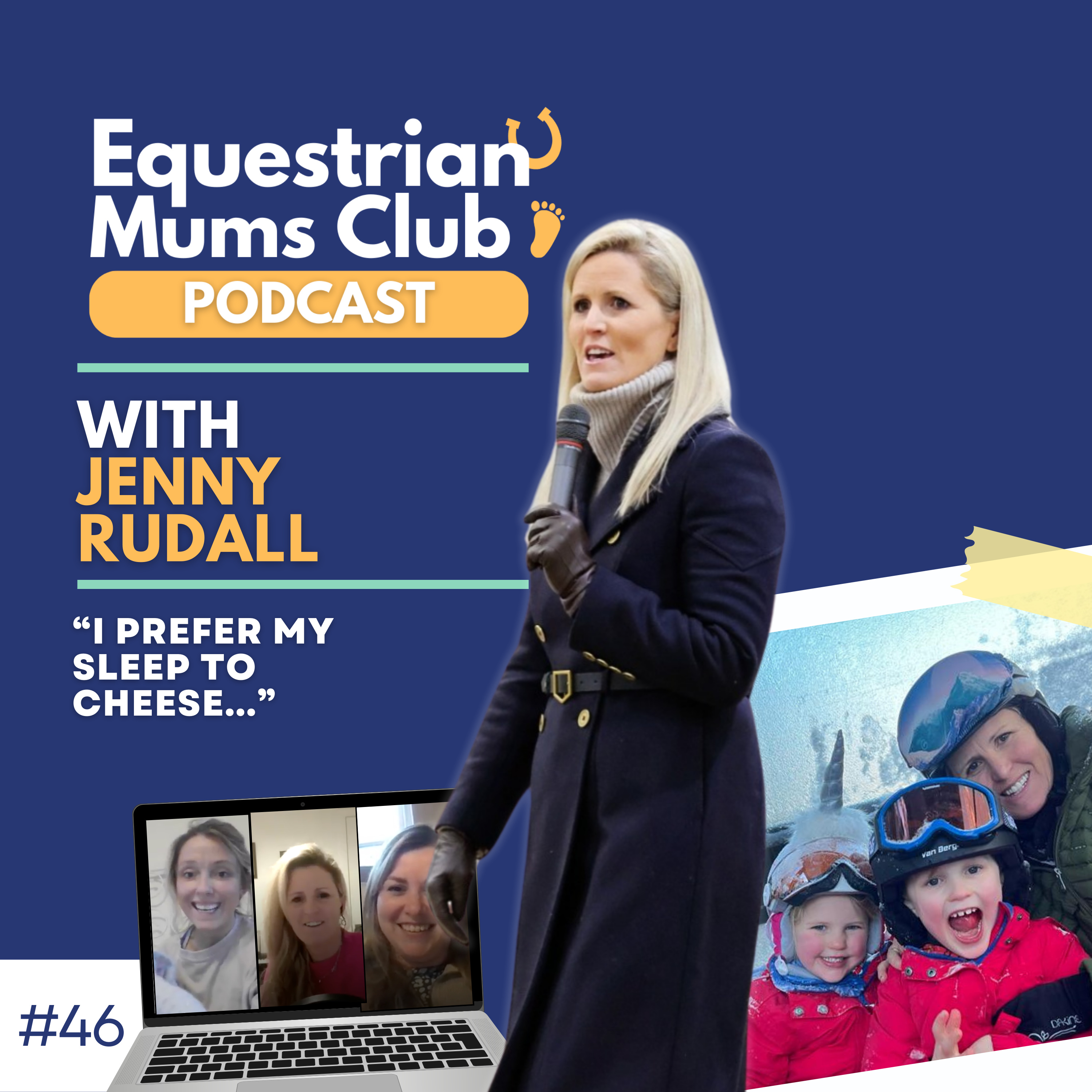 #46 " I prefer my sleep to cheese..." | Chat with Jenny Rudall  episode artwork