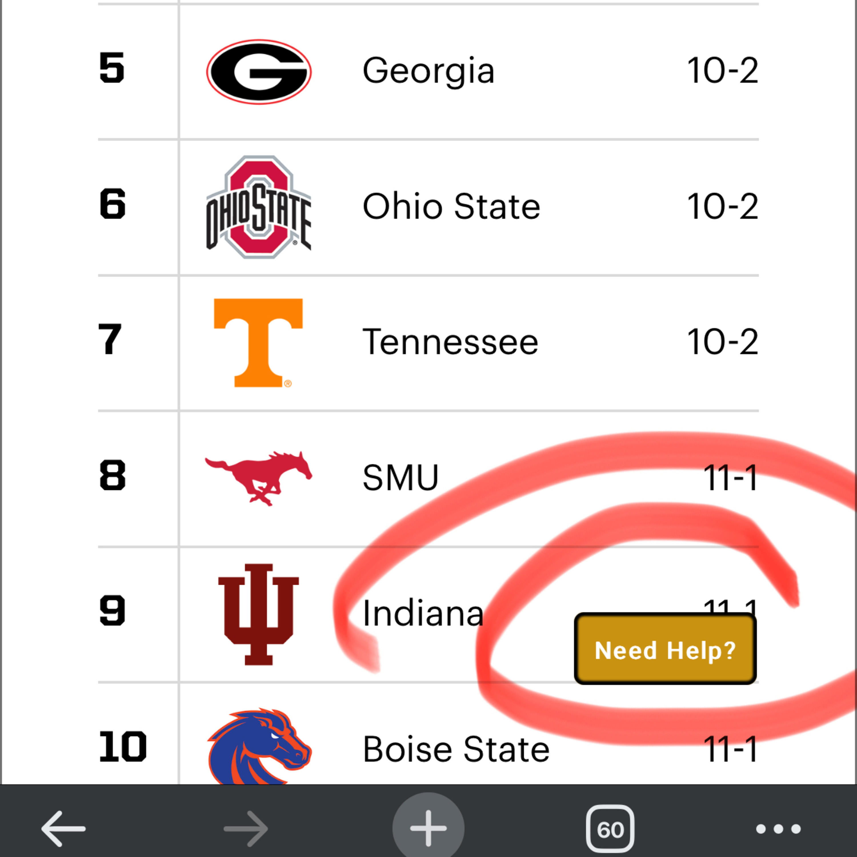 The Penultimate CFP Rankings episode artwork