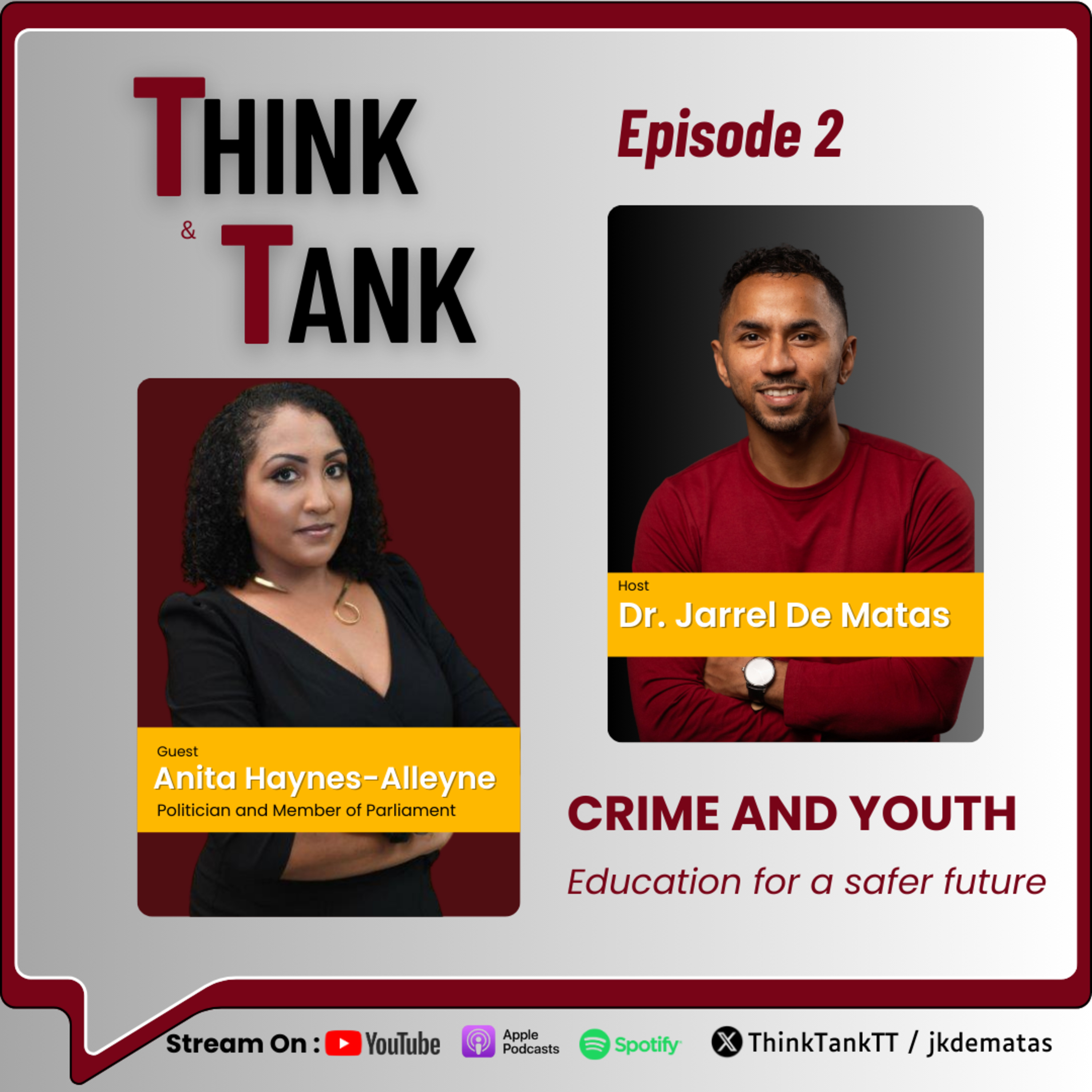Think Tank with Dr. Jarrel De Matas