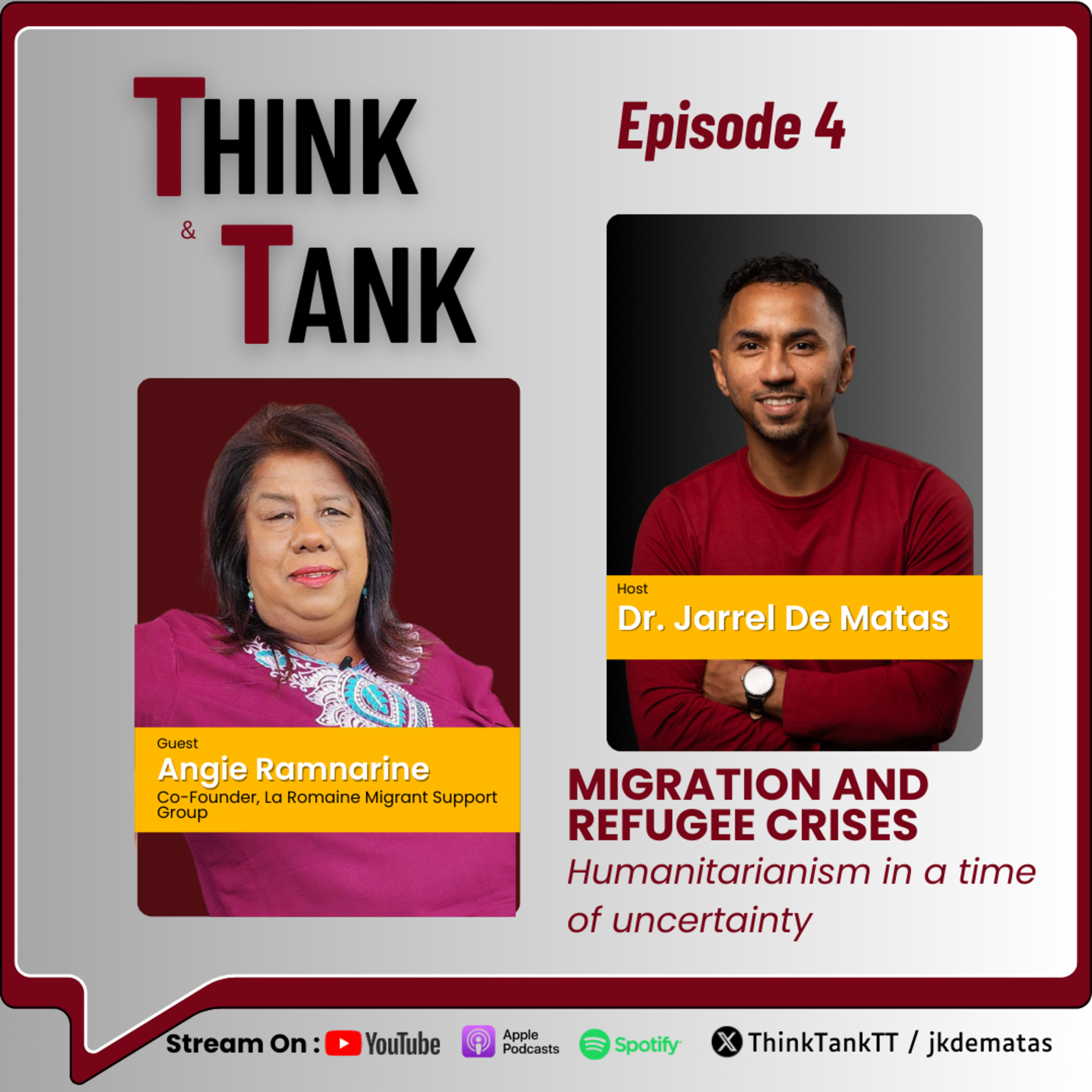 Think Tank with Dr. Jarrel De Matas