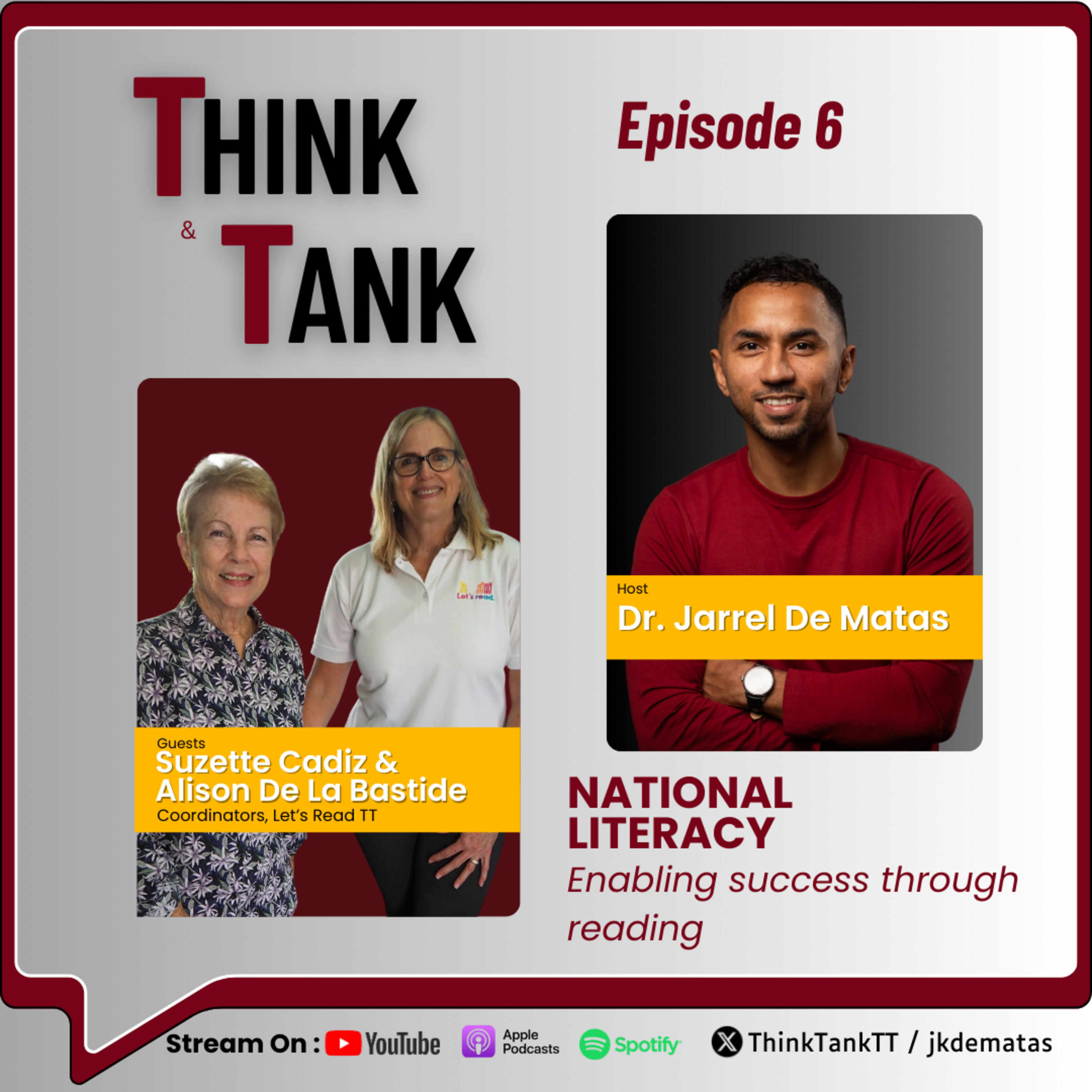 Think Tank with Dr. Jarrel De Matas