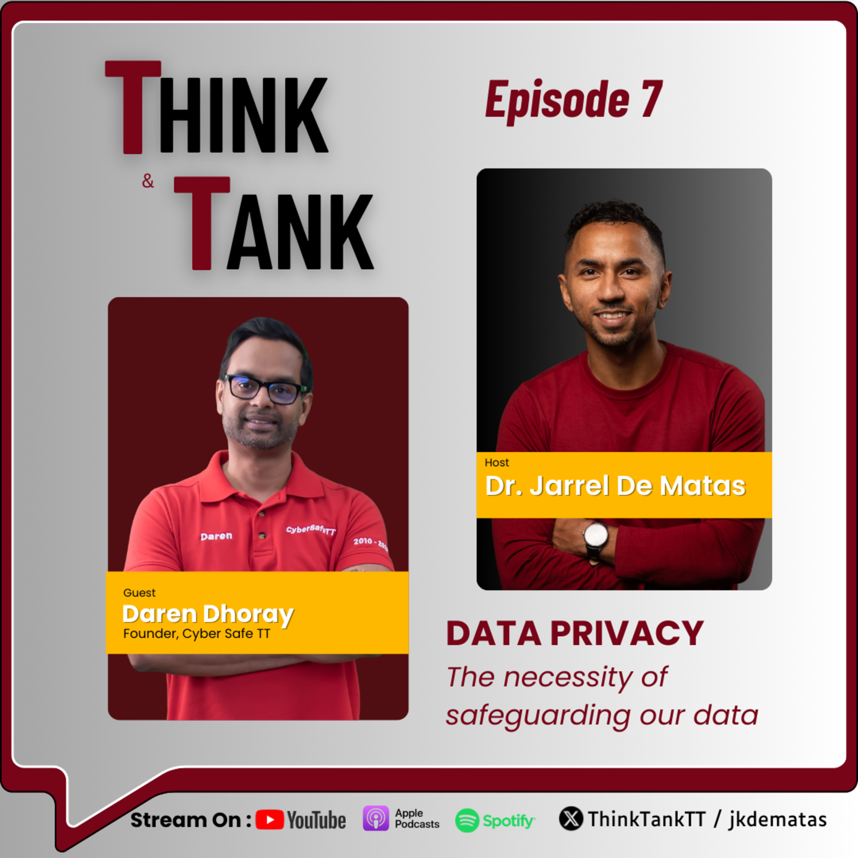 Think Tank with Dr. Jarrel De Matas