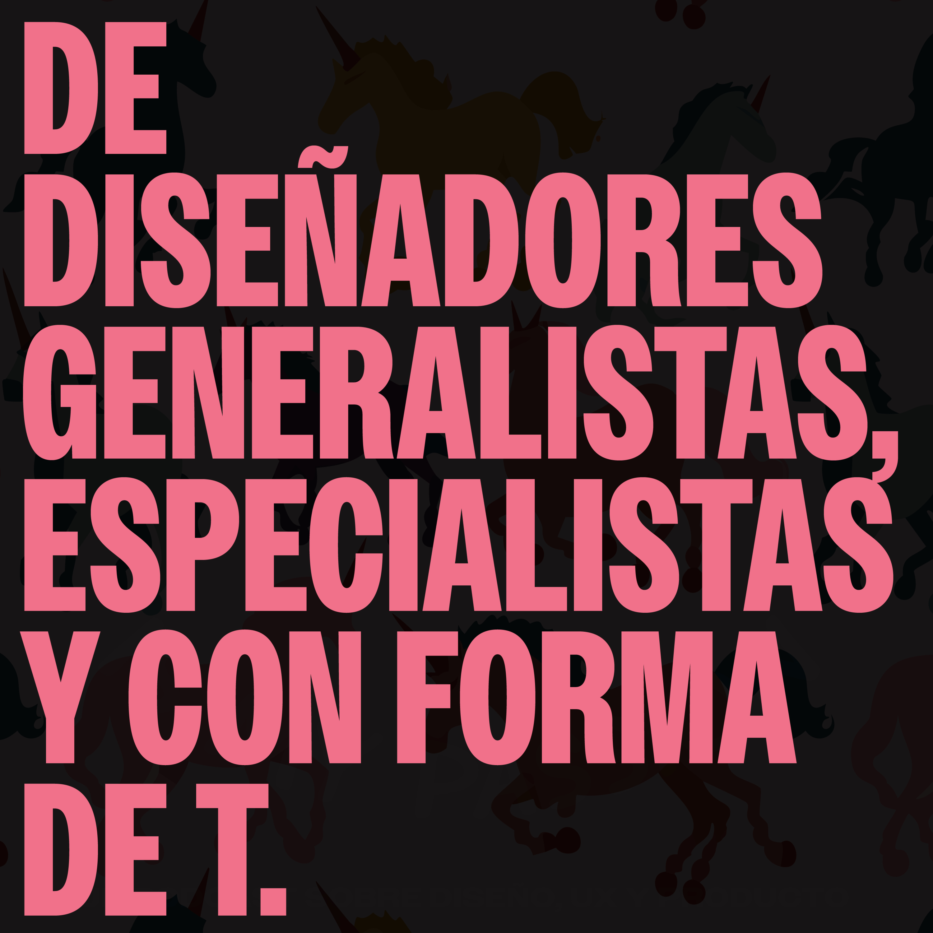 De diseñadores generalistas, especialistas y con forma de T. episode artwork