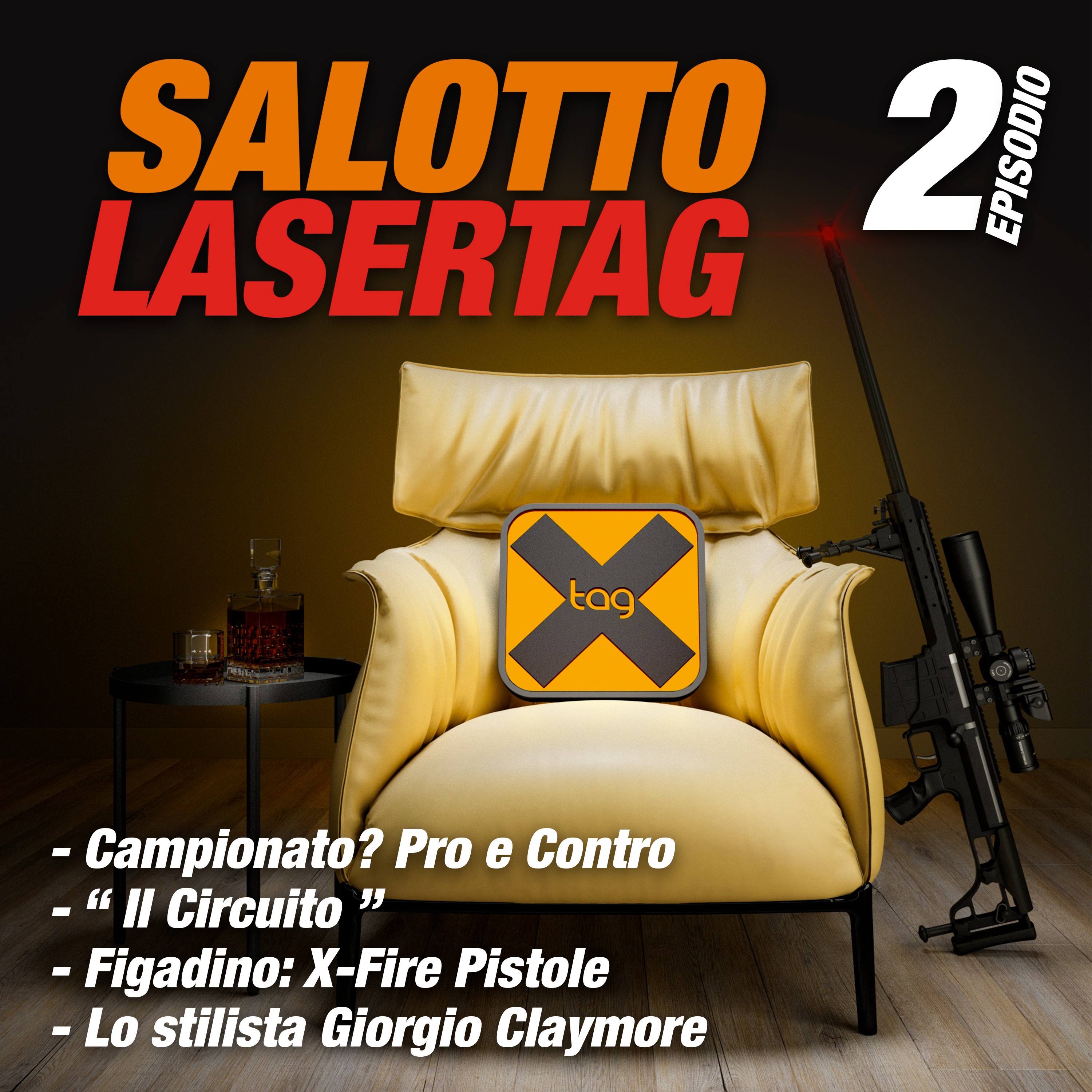 Ep.2 - Campionato, "Il Circuito", X-Fire Pistole, Giorgio Claymore