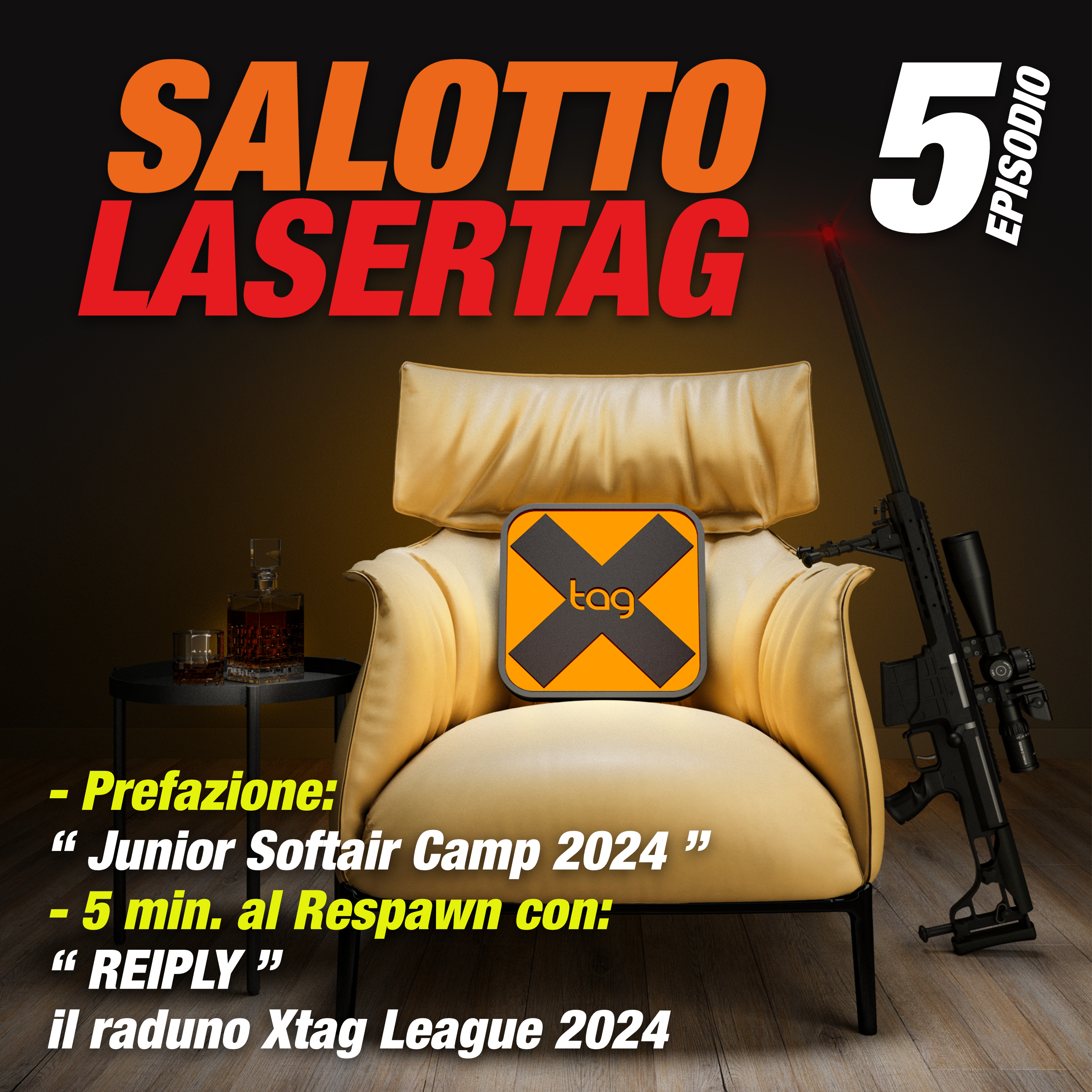 Ep.5 - Junior Softair Camp 2024. Intervista a Reiply: Raduno Xtag League 2024 episode artwork