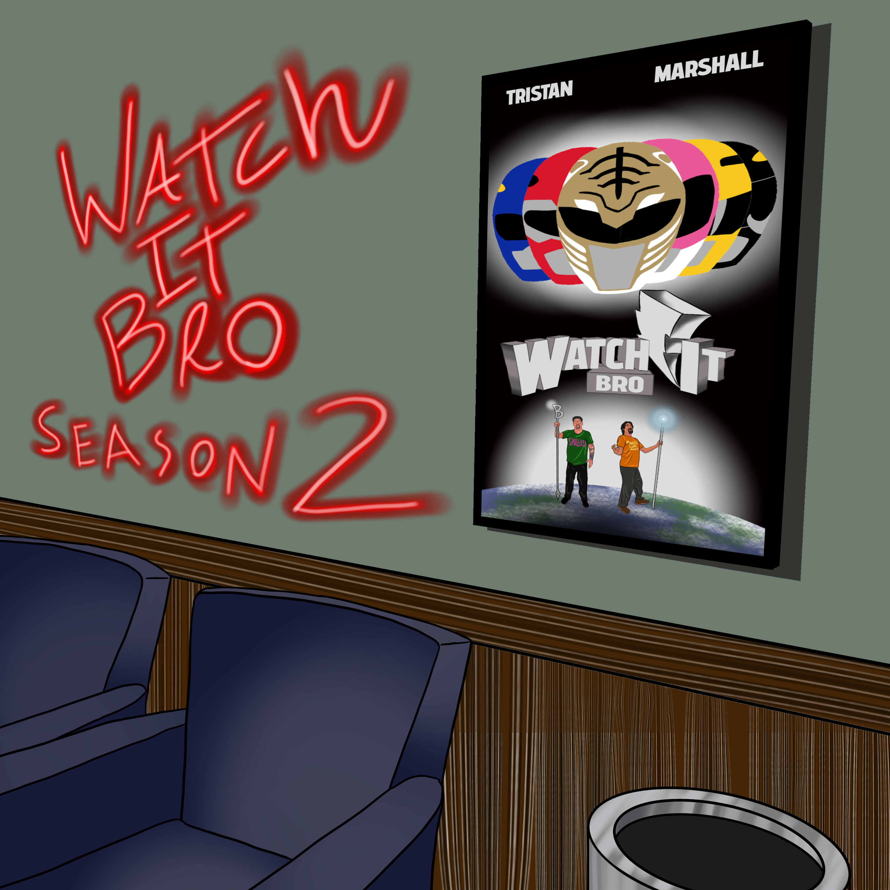 Mighty Morphin Power Rangers: The Movie episode artwork