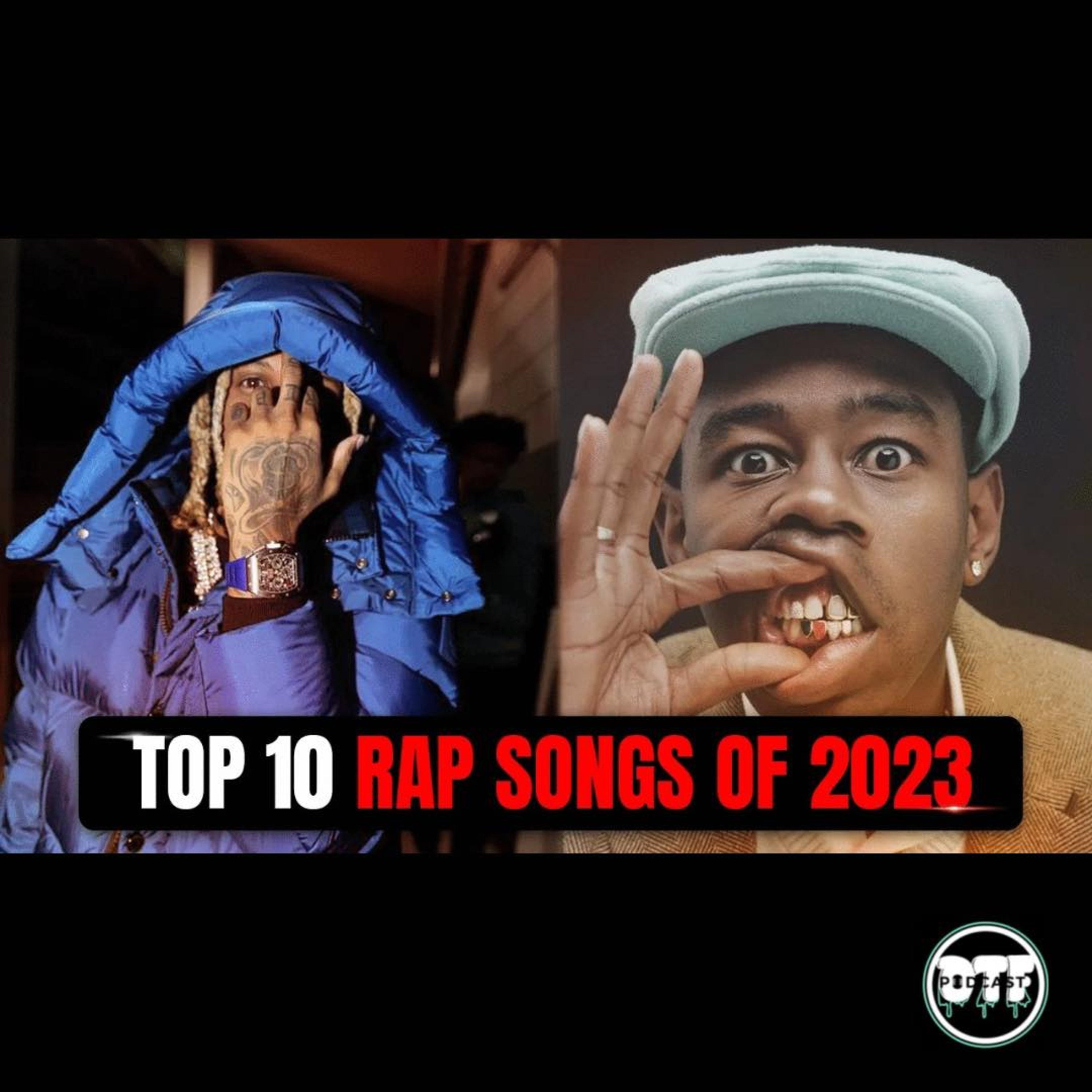 TOP 10 RAP SONGS OF 2023 episode artwork