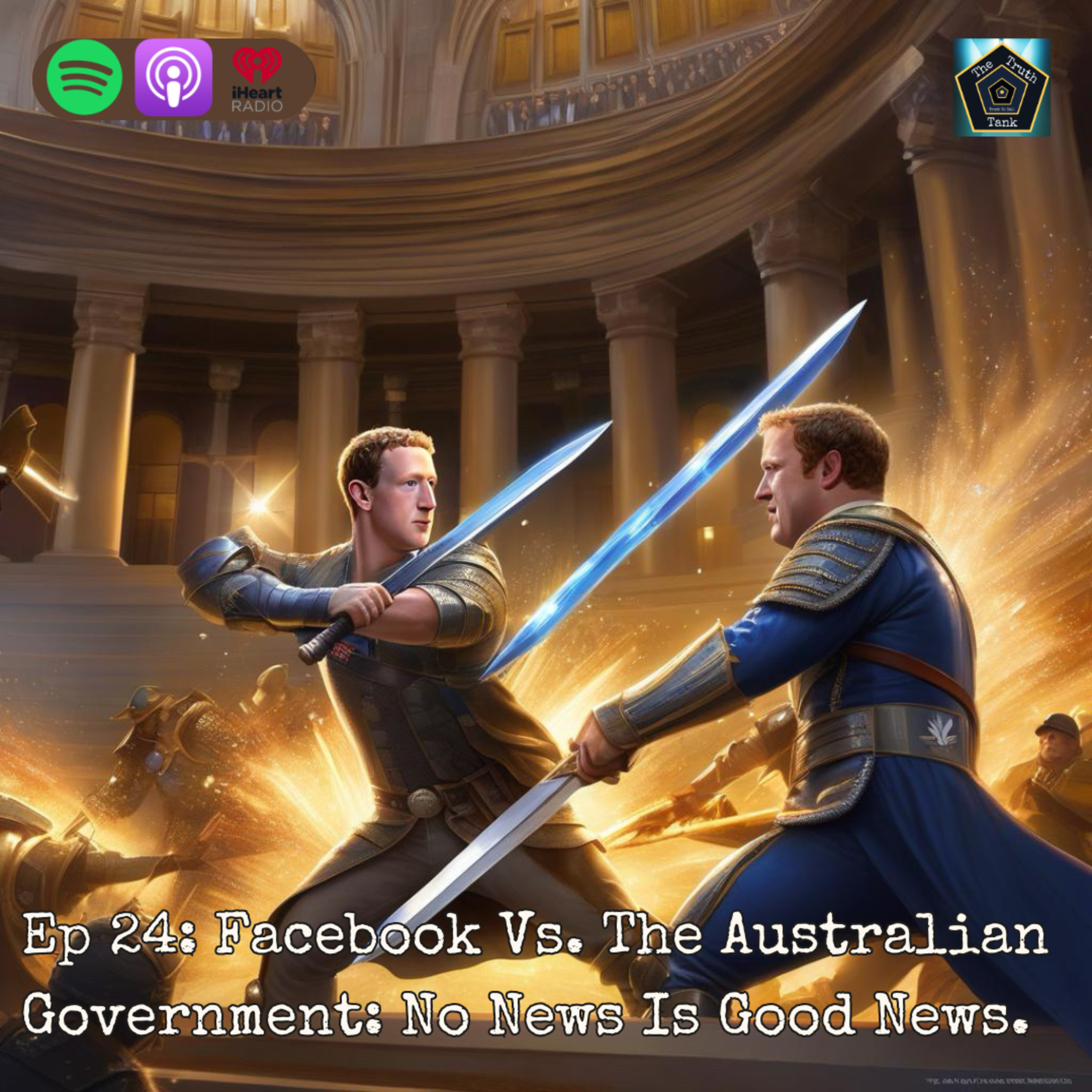 Ep 24: Facebook Vs. The Australian Government: No News Is Good News. episode artwork