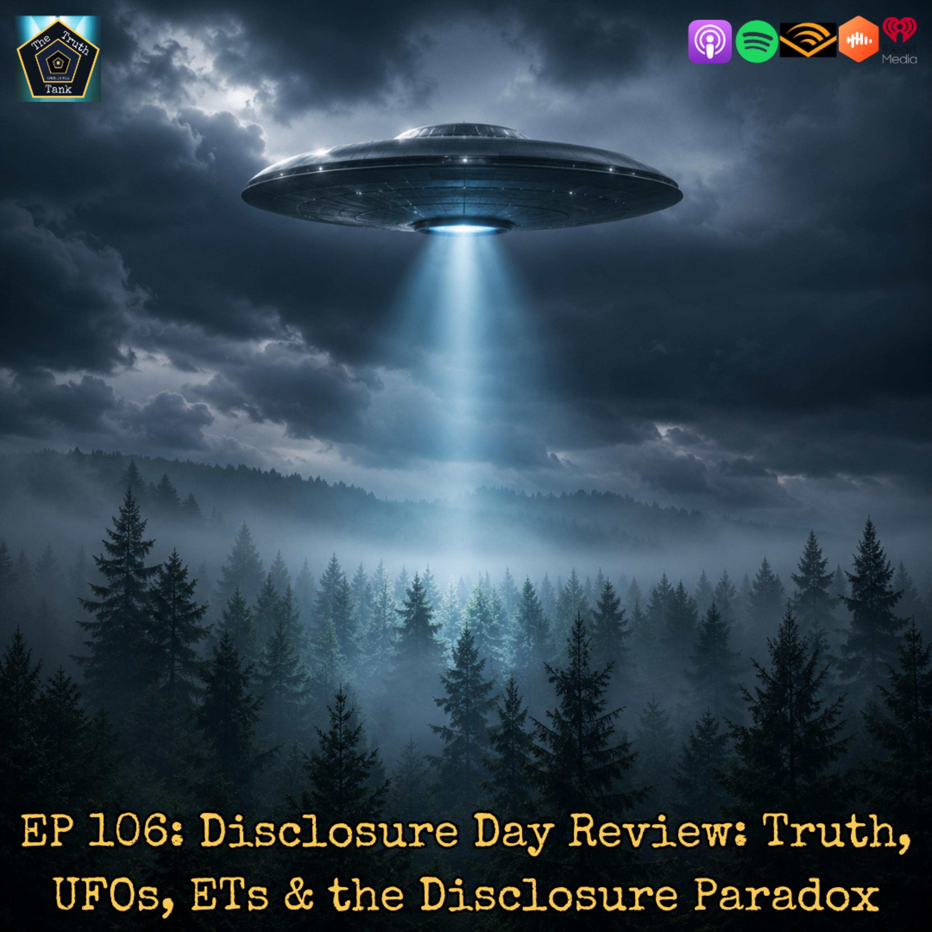 EP 106: Disclosure Day Review: Truth, UFOs, ETs & the Disclosure Paradox episode artwork