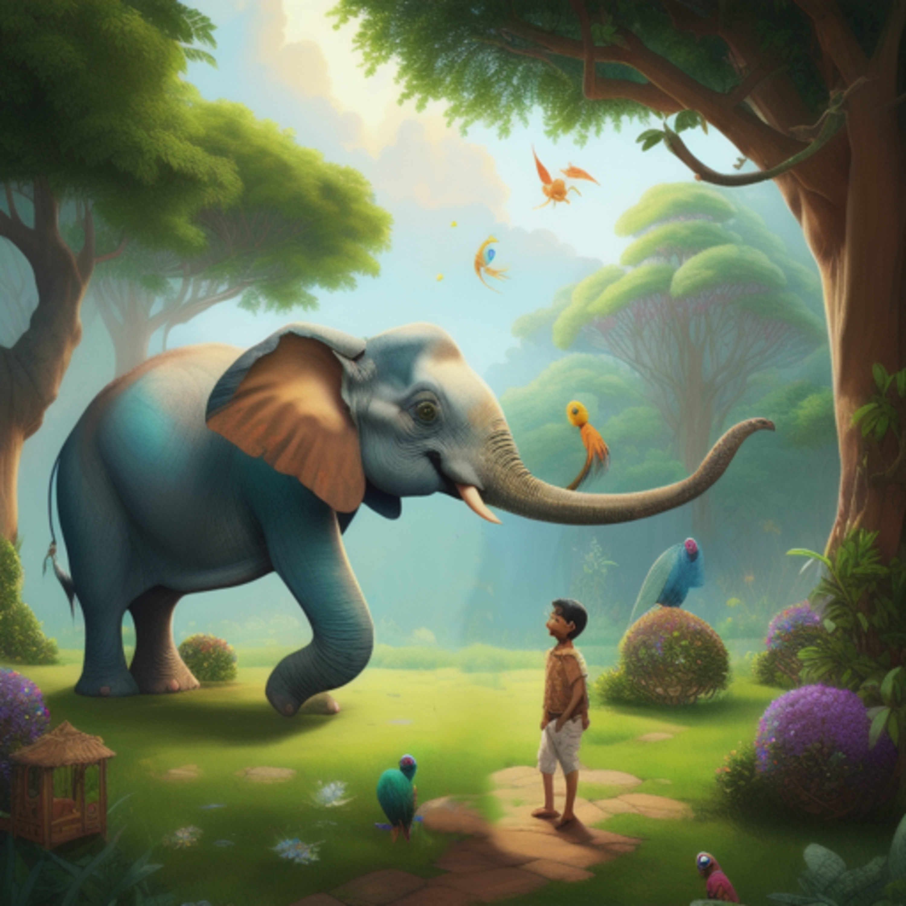 The Magical Garden: Heartwarming Tale of Wishes and Discovery episode artwork