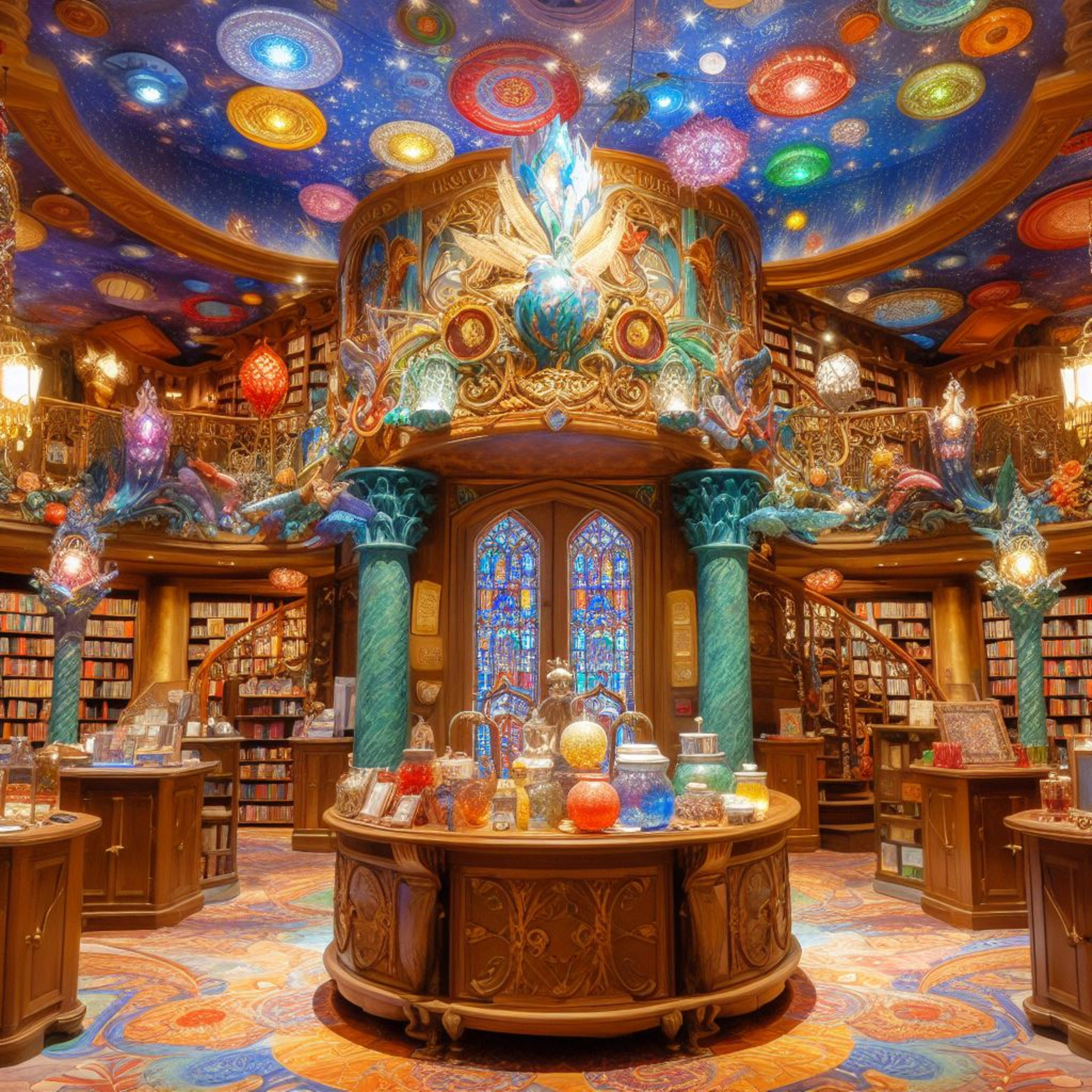 Magical Bookstore: A Whimsical Journey Where Stories Come to Life episode artwork