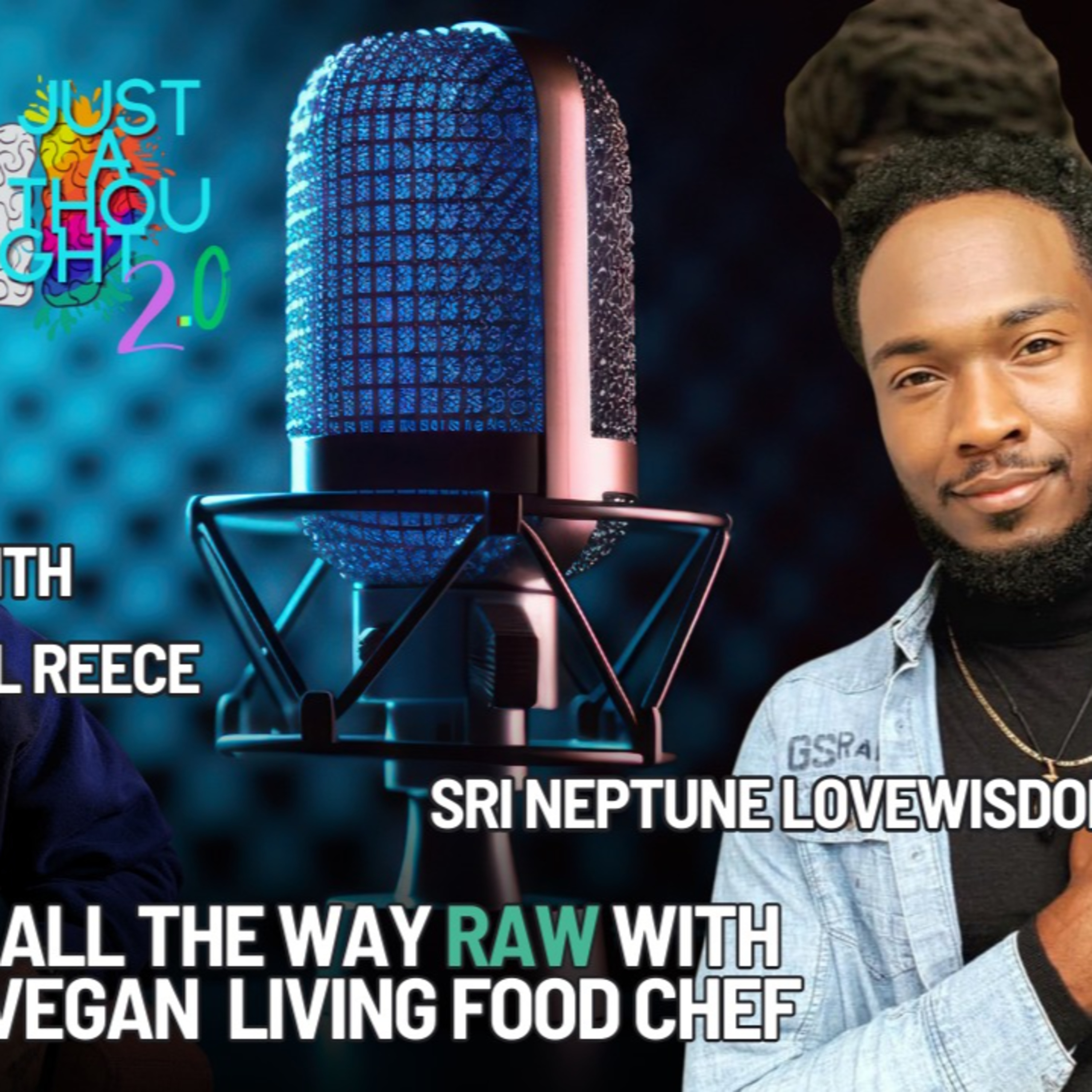 "From Urban Roots to Quantum Mastery: A Living Food Chef's Journey to Holistic Success" episode artwork
