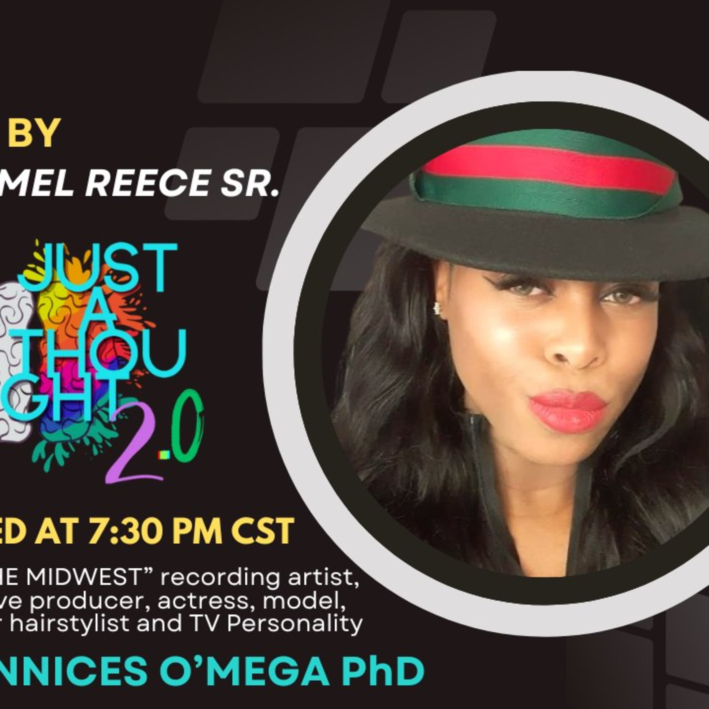 Jennices O'Mega is known as Dr. Jennices, PHD & " EMPRESS OF THE MIDWEST episode artwork