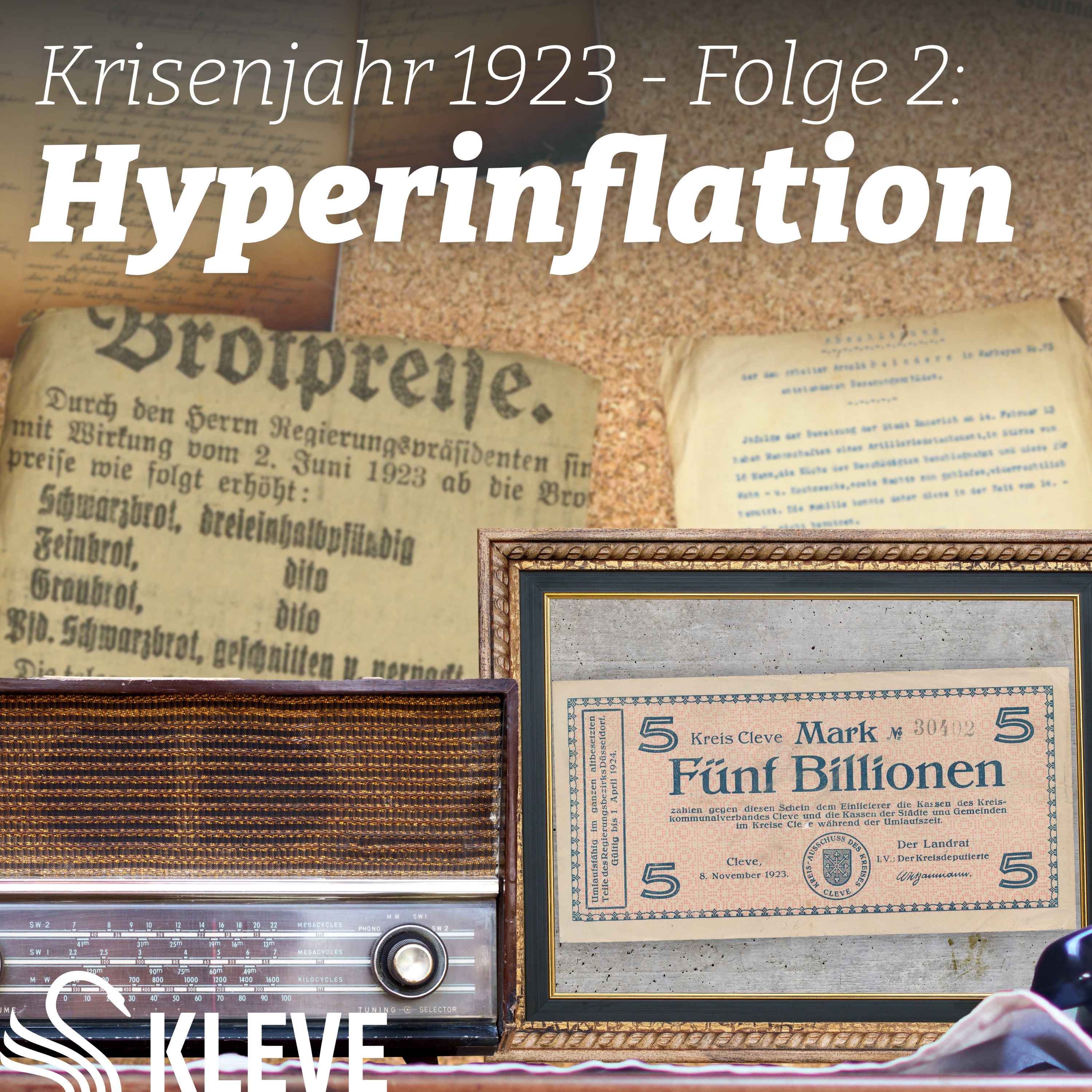 Folge 2: Was sind schon fünf Billionen? Von der Inflation zur Hyperinflation. episode artwork