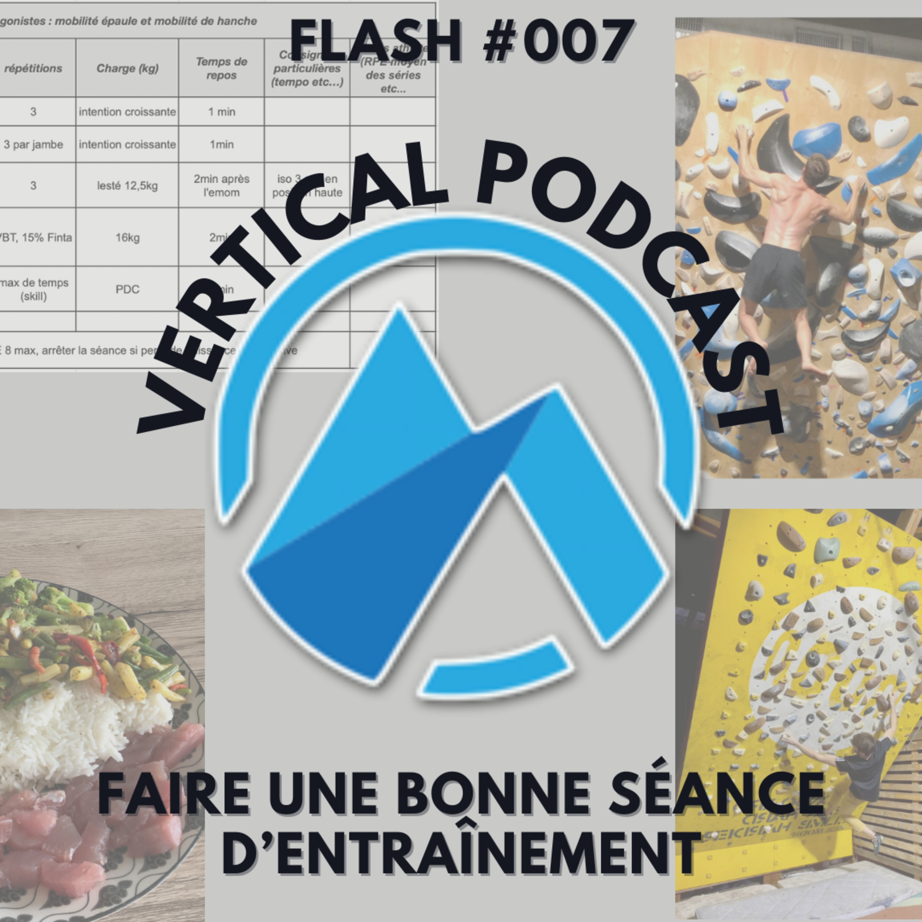 Vertical Podcast : Préparation physique en escalade et bien plus