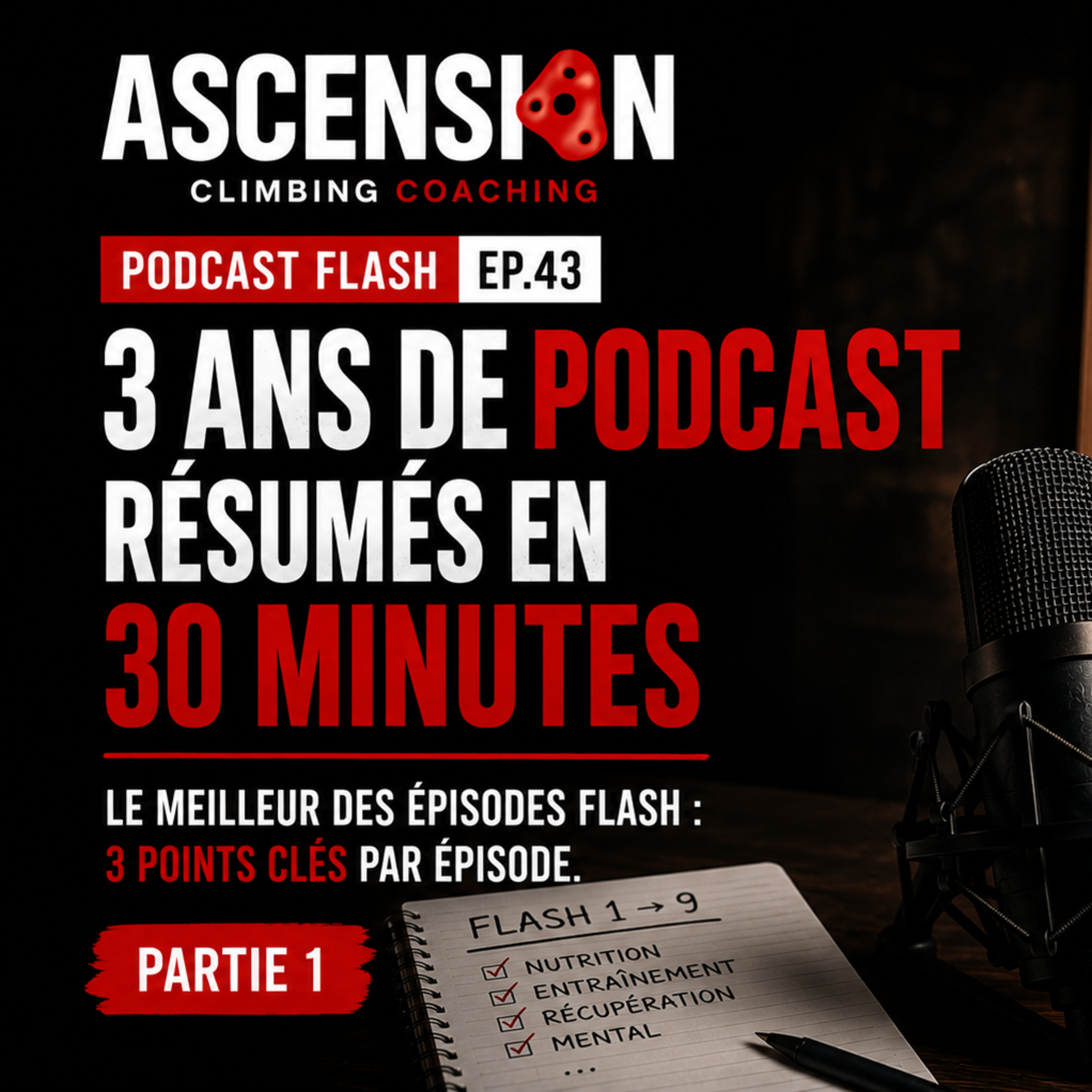 3 ans de podcast résumés en 30 minutes – Podcast Flash Ep.43 (Partie 1) episode artwork