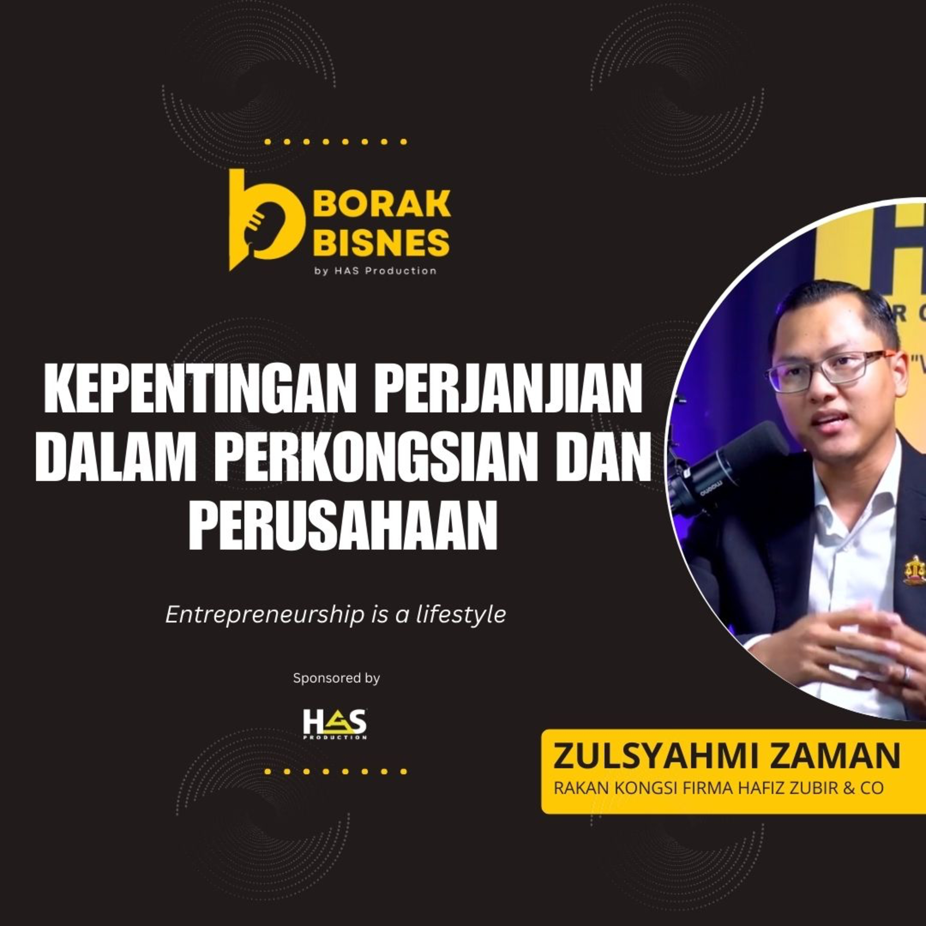 Borak Bisnes - Kepentingan Perjanjian Dalam Perkongsian dan Perusahaan | #BoBi Ep6 episode artwork