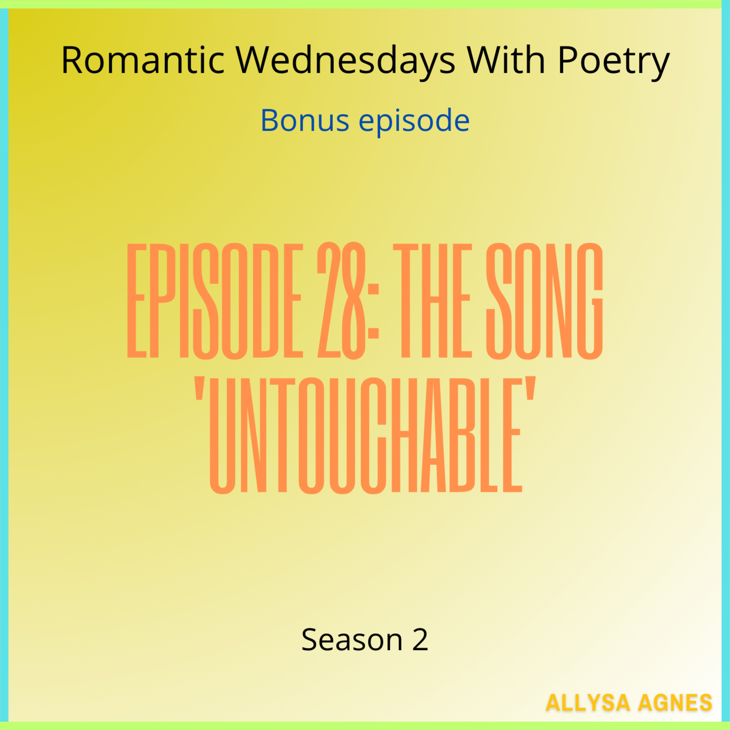Romantic Wednesdays With Poetry