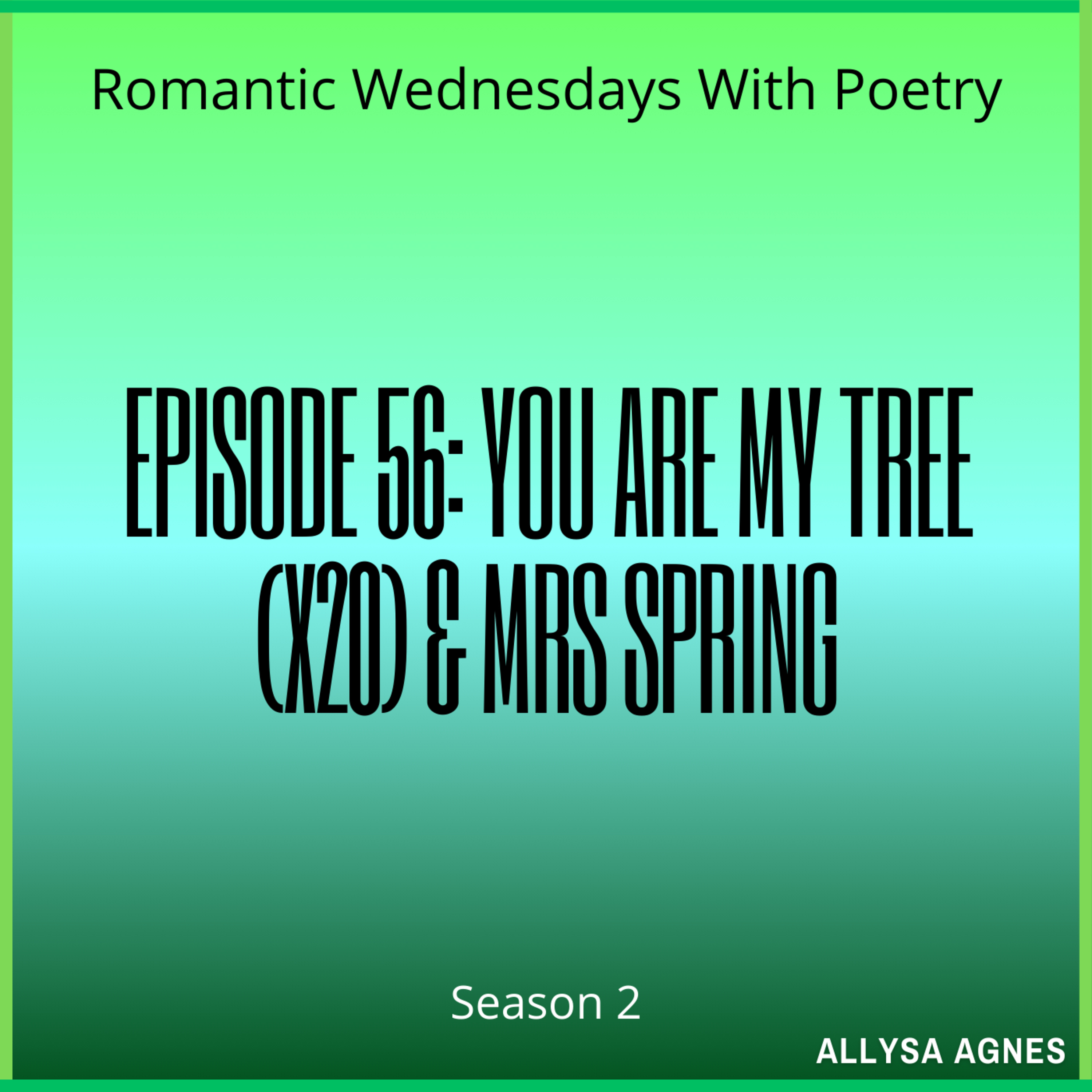 Romantic Wednesdays With Poetry