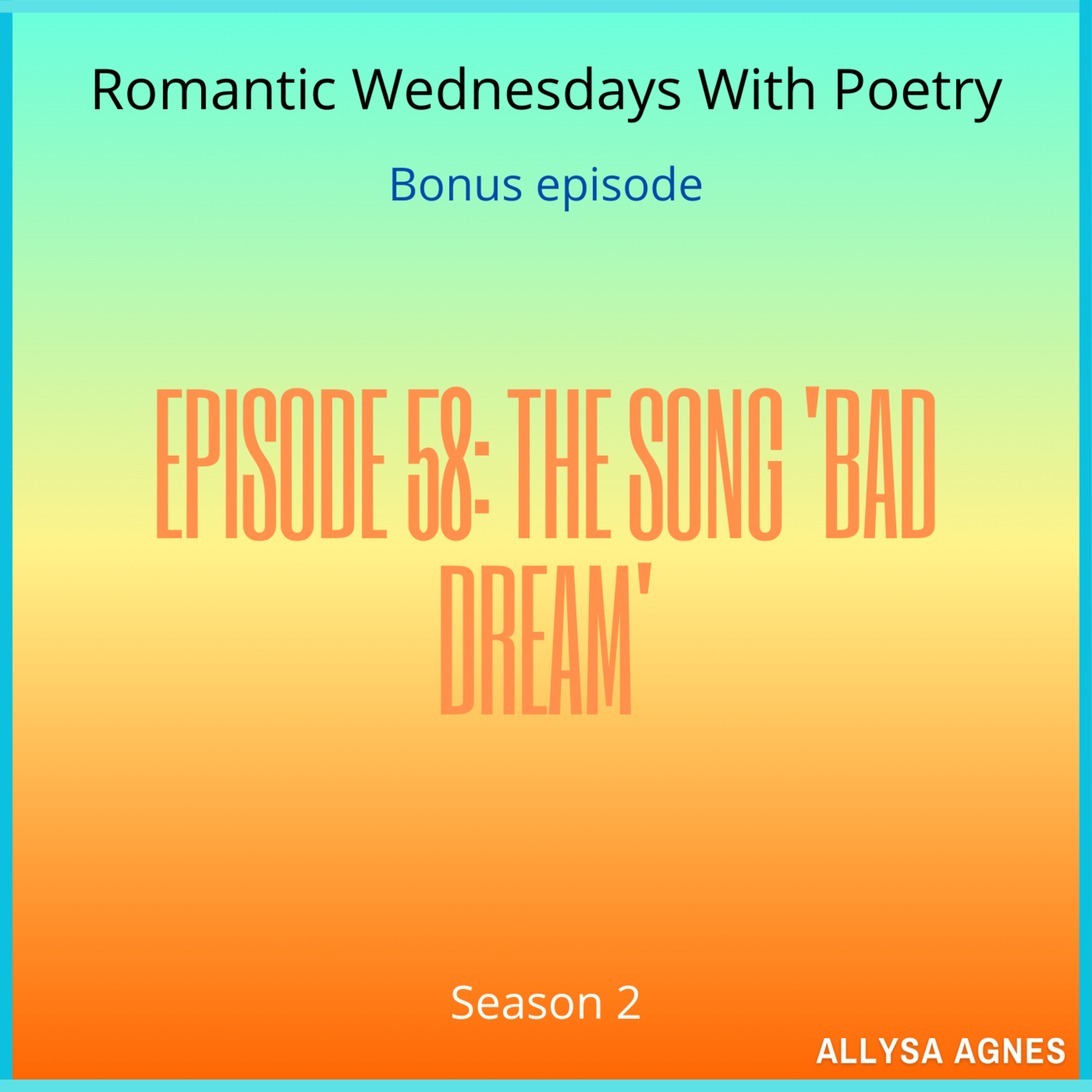 Romantic Wednesdays With Poetry