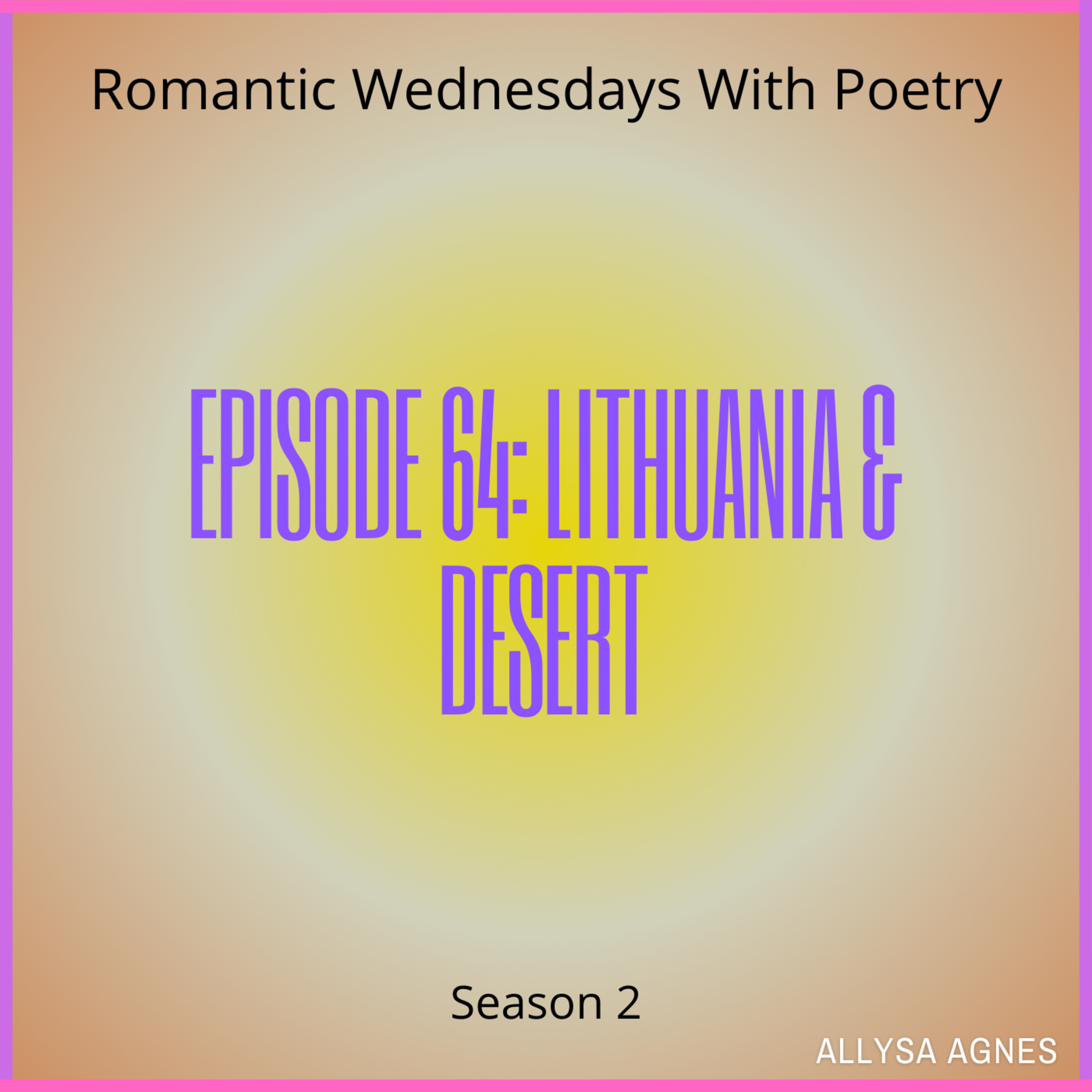 Romantic Wednesdays With Poetry