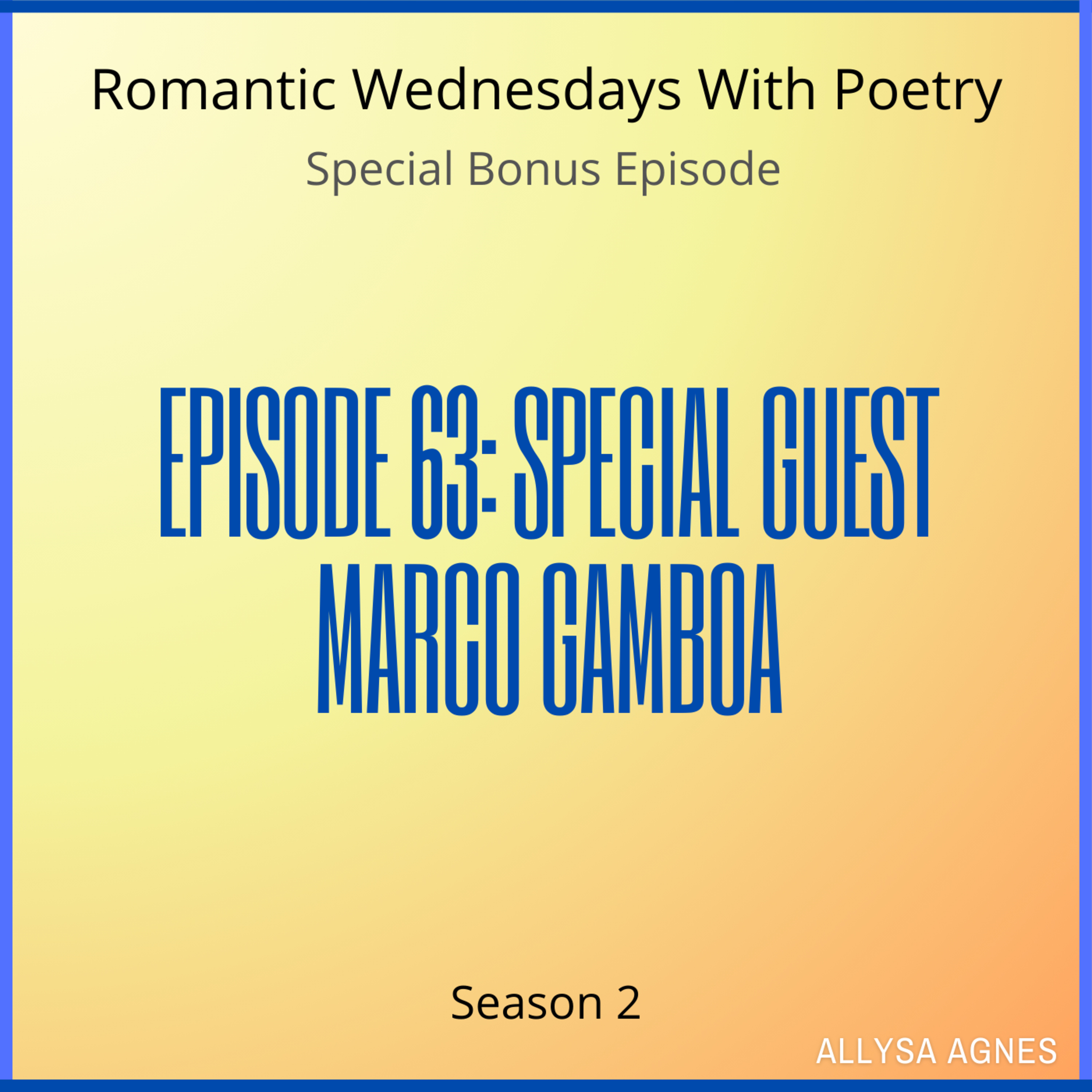 Romantic Wednesdays With Poetry
