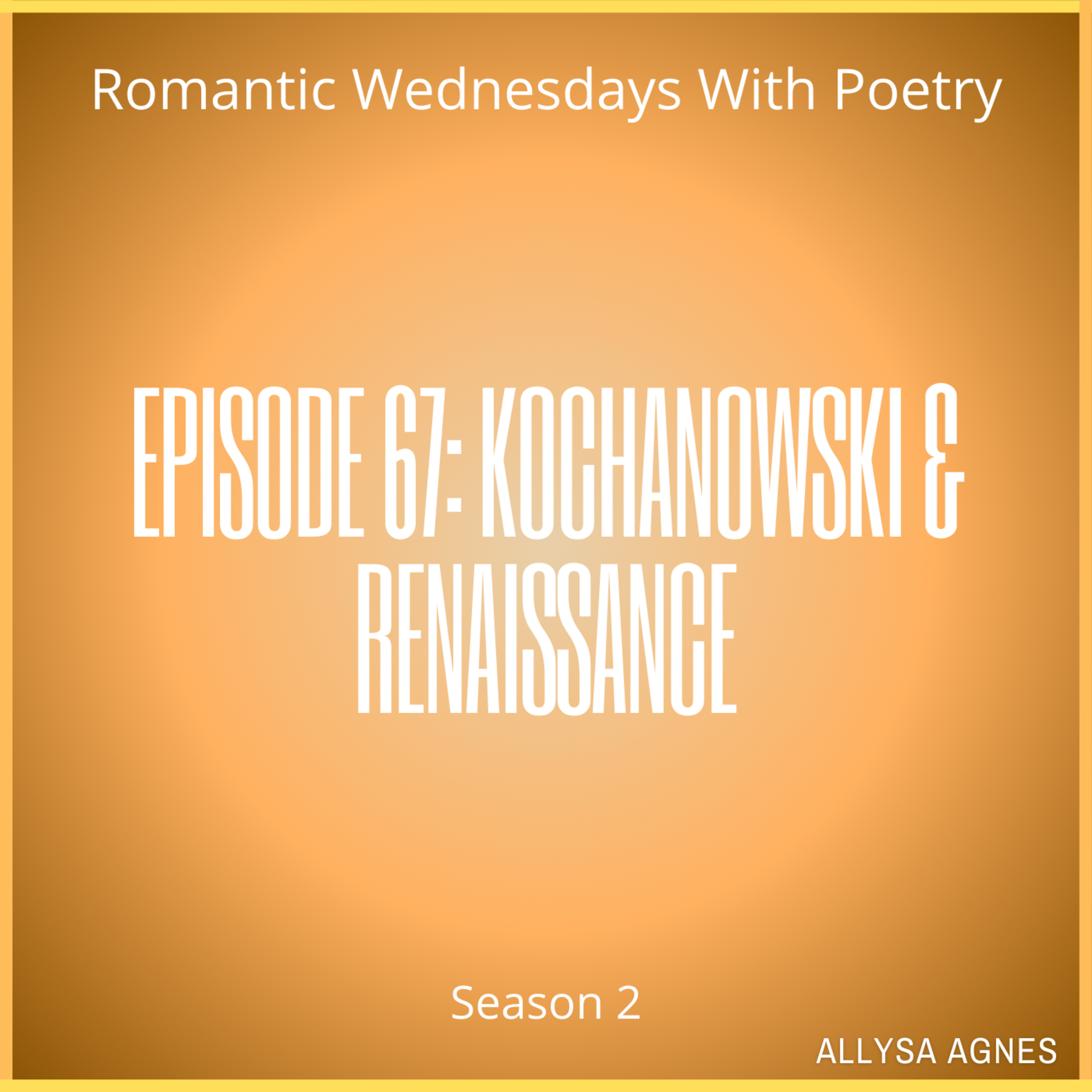Romantic Wednesdays With Poetry